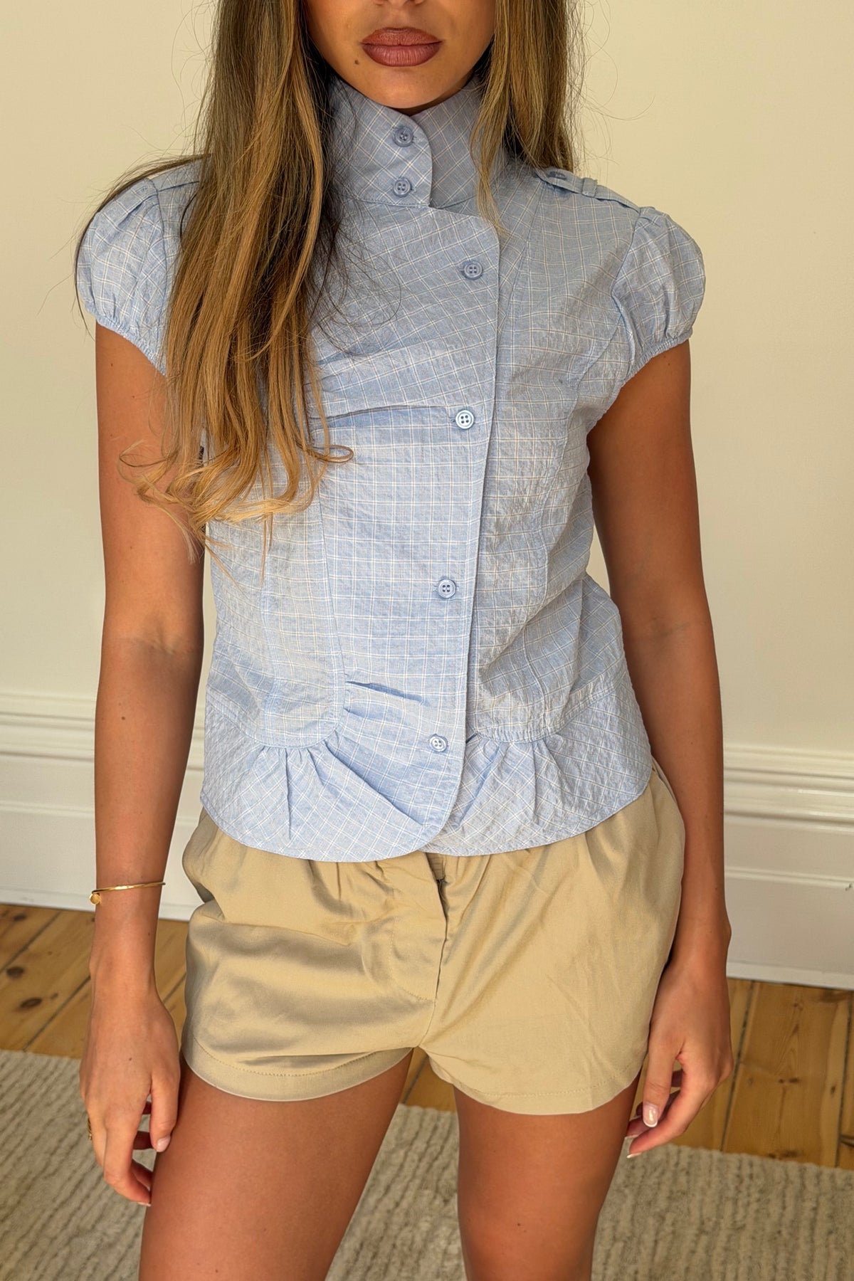 Yianni Short Sleeve Shirt Sky