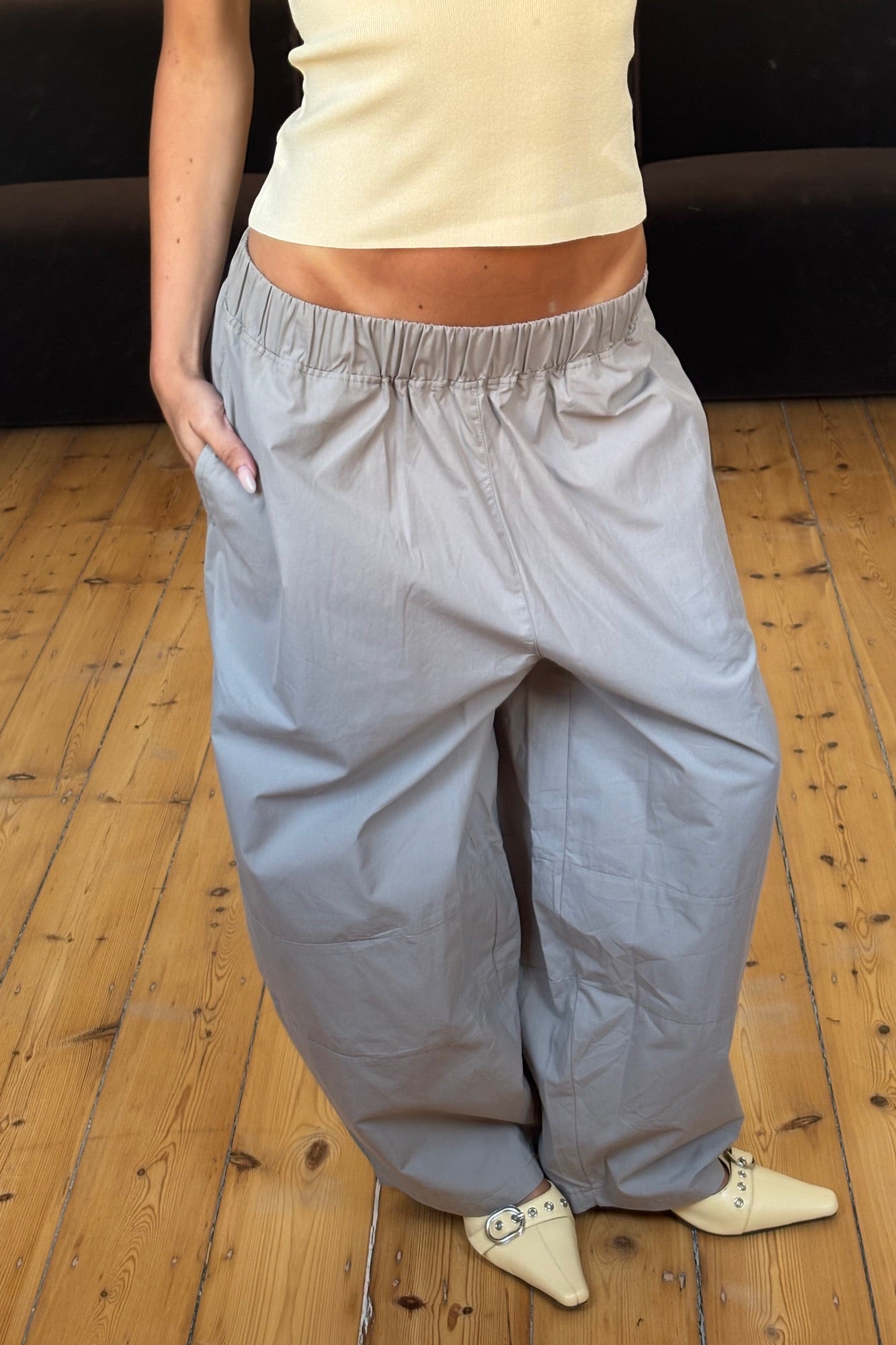 Unisex Julius Baggy Pant Khaki