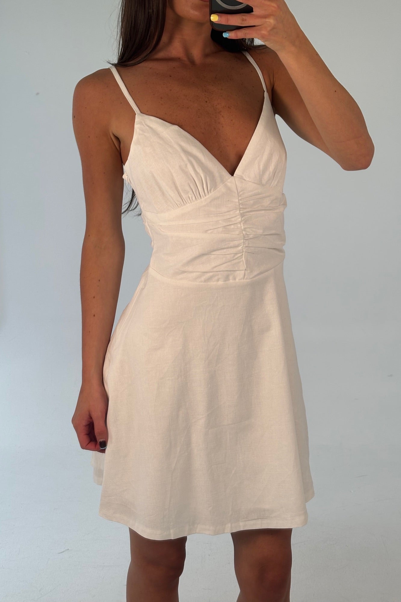 Tanisha Mini Dress White