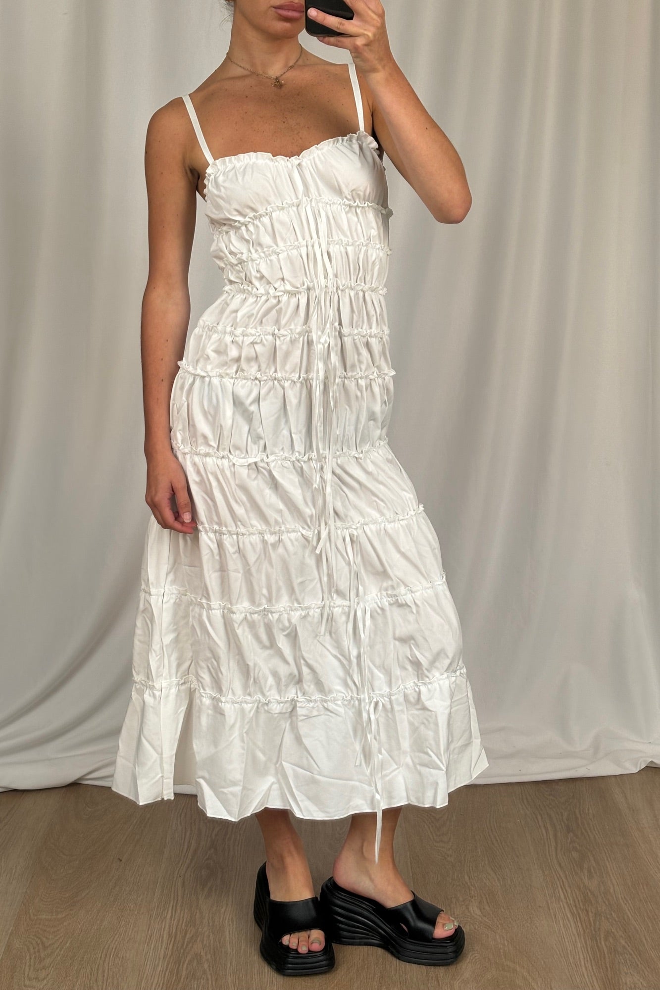 Lucie Dress Ivory - FINAL SALE
