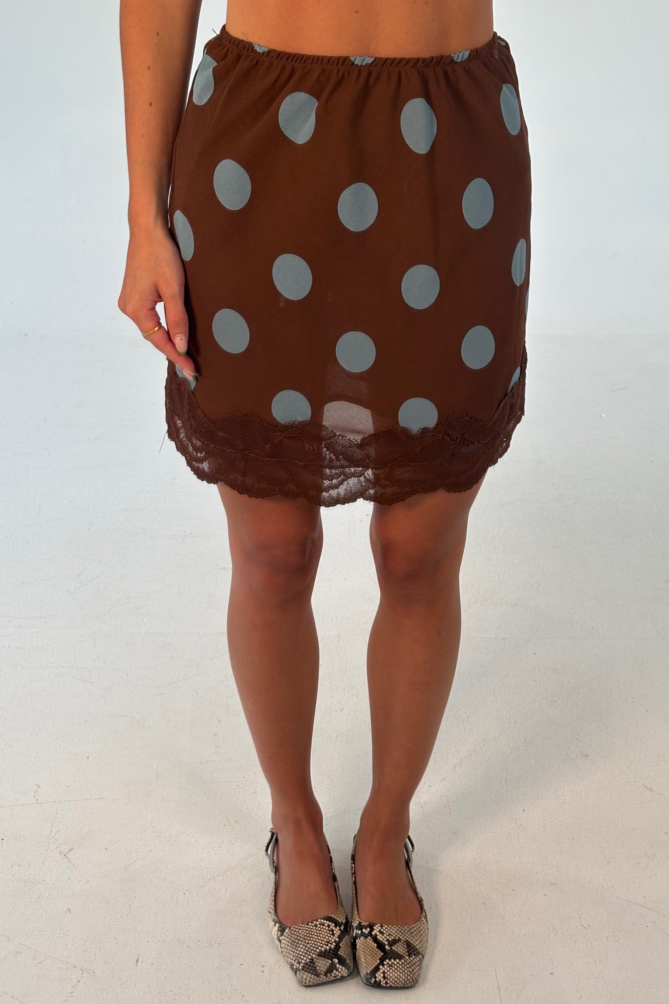 Shay Mini Skirt Chocolate