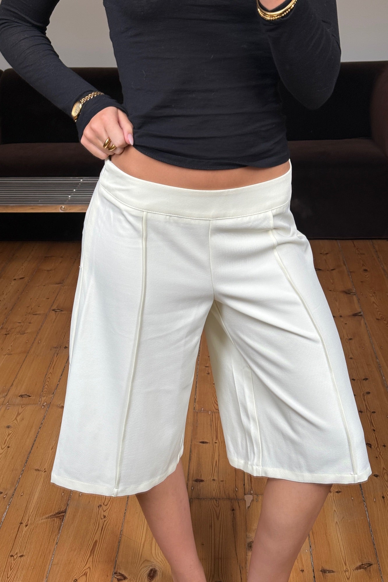 Tia Bermuda Short Cream