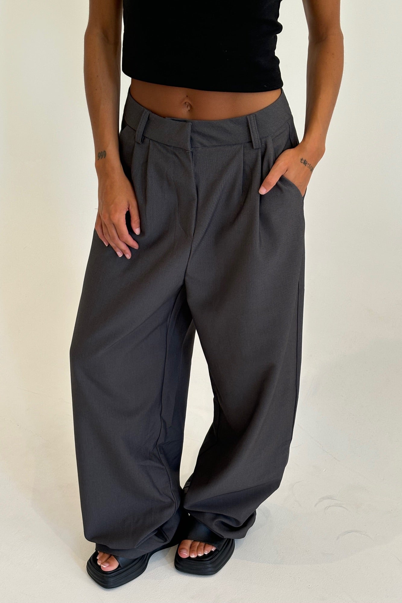 Leo Pant Charcoal - FINAL SALE