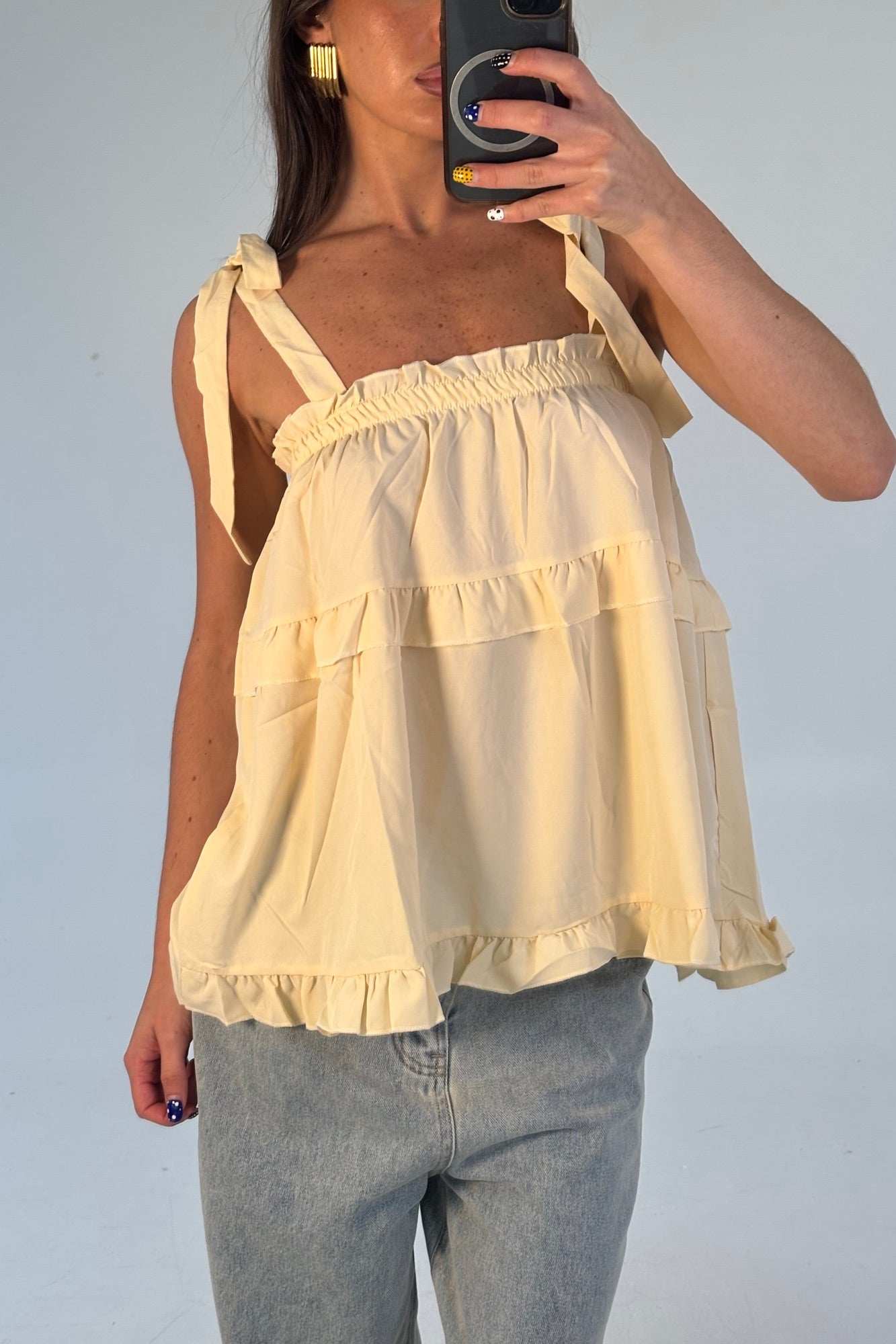 Hailey Top Lemon