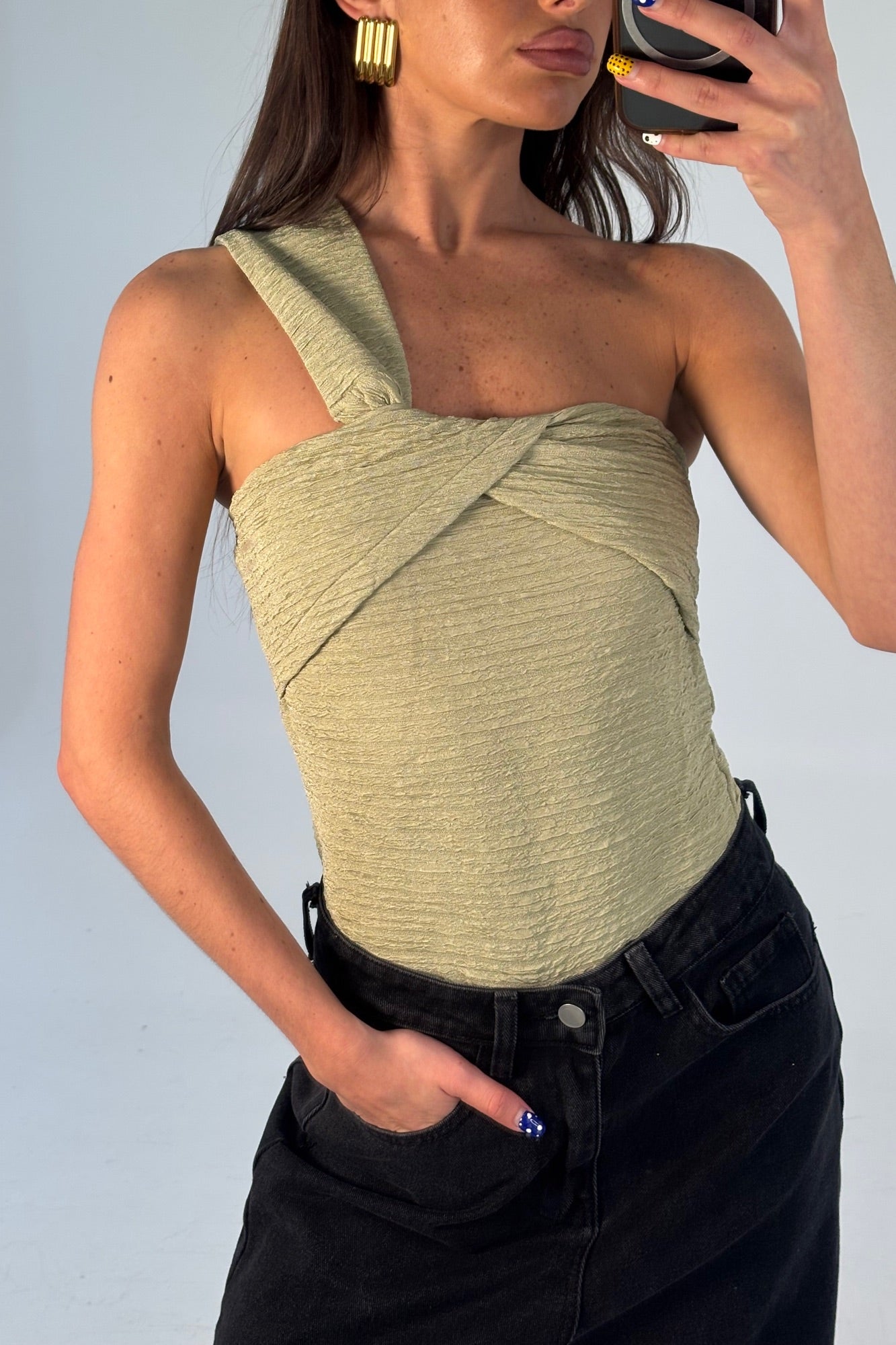 Chantal Bodysuit Matcha