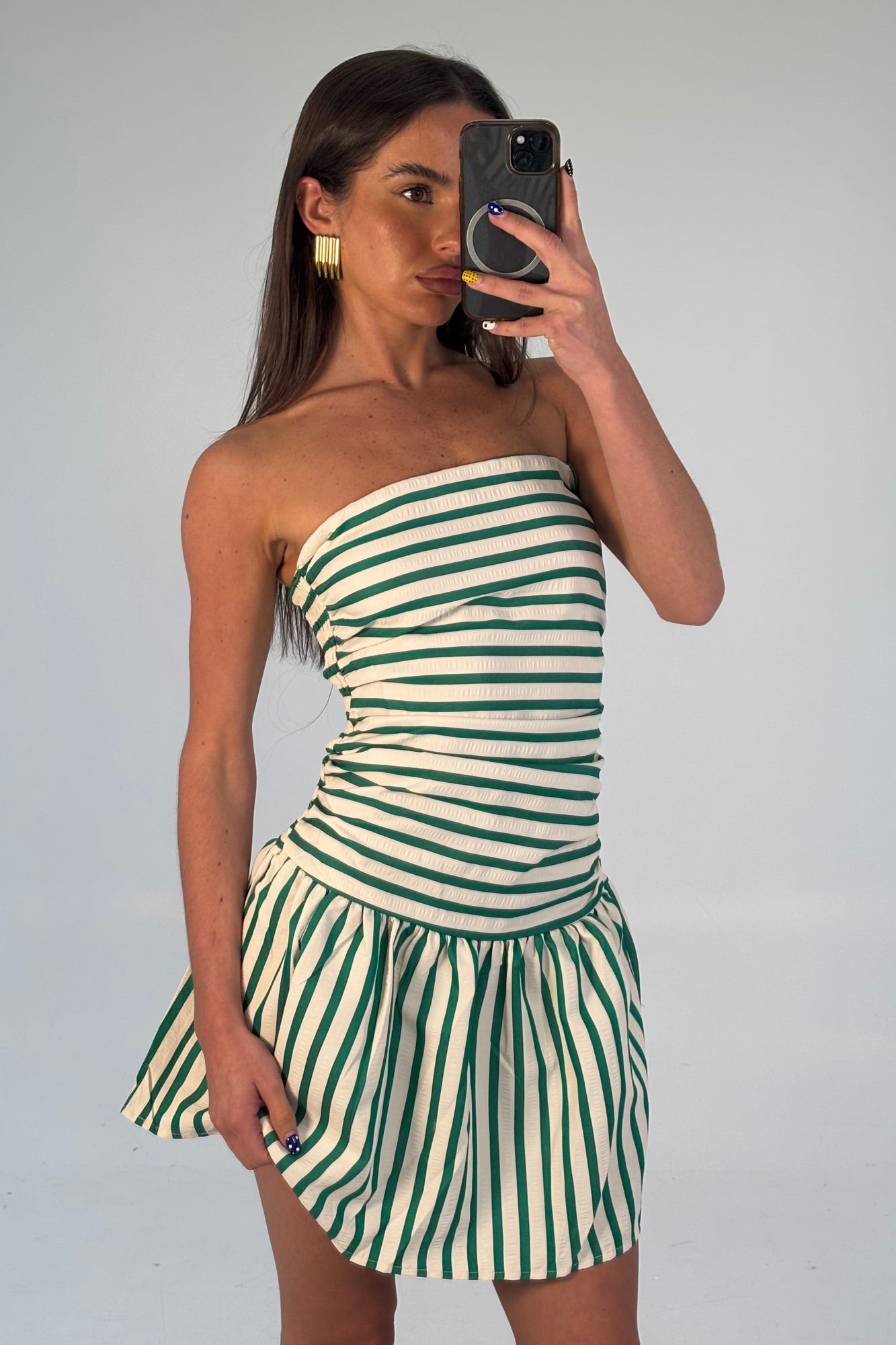 Zarella Mini Dress Green