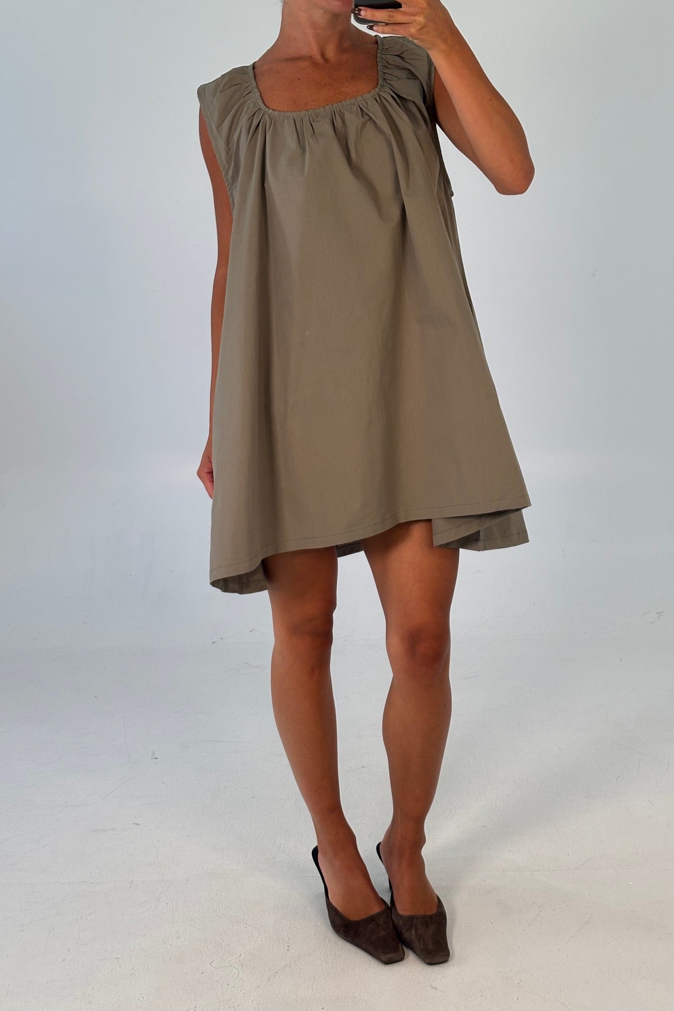 Miley Mini Dress Khaki