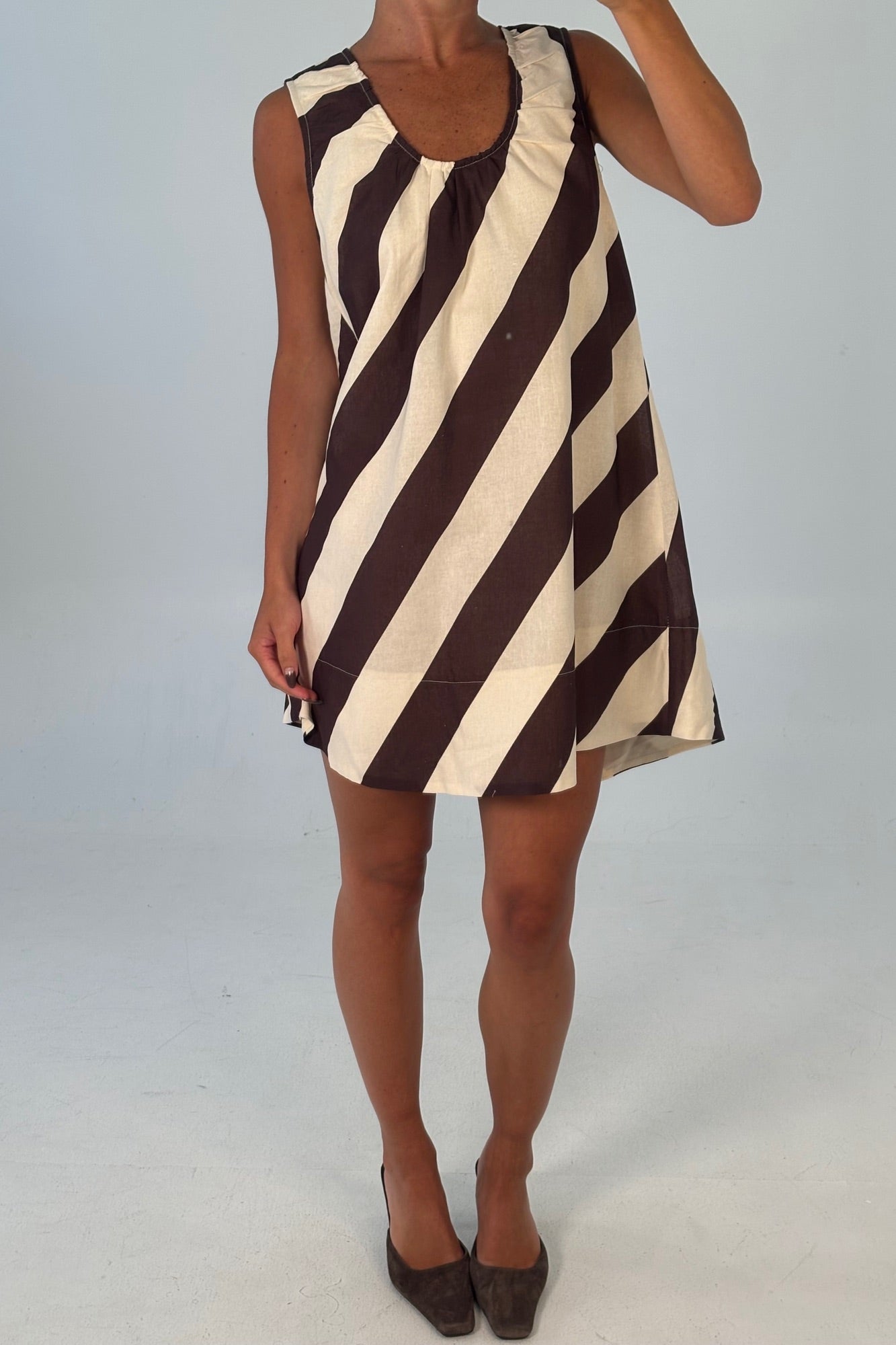 Tye Mini Dress Tiramisu