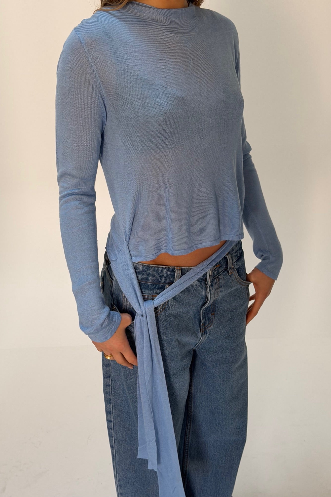 Natalia Long Sleeve Sky