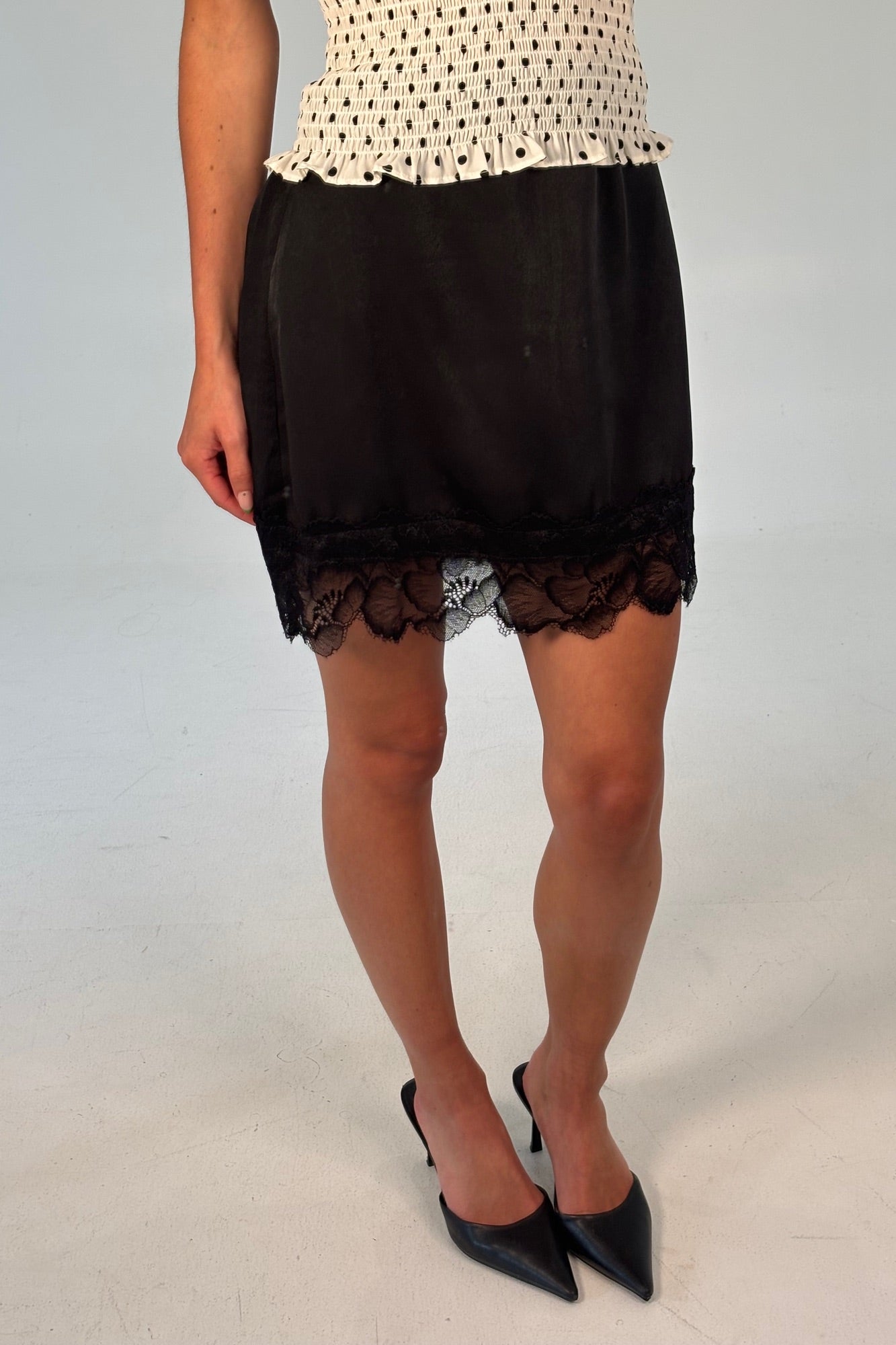 Camille Mini Skirt Black