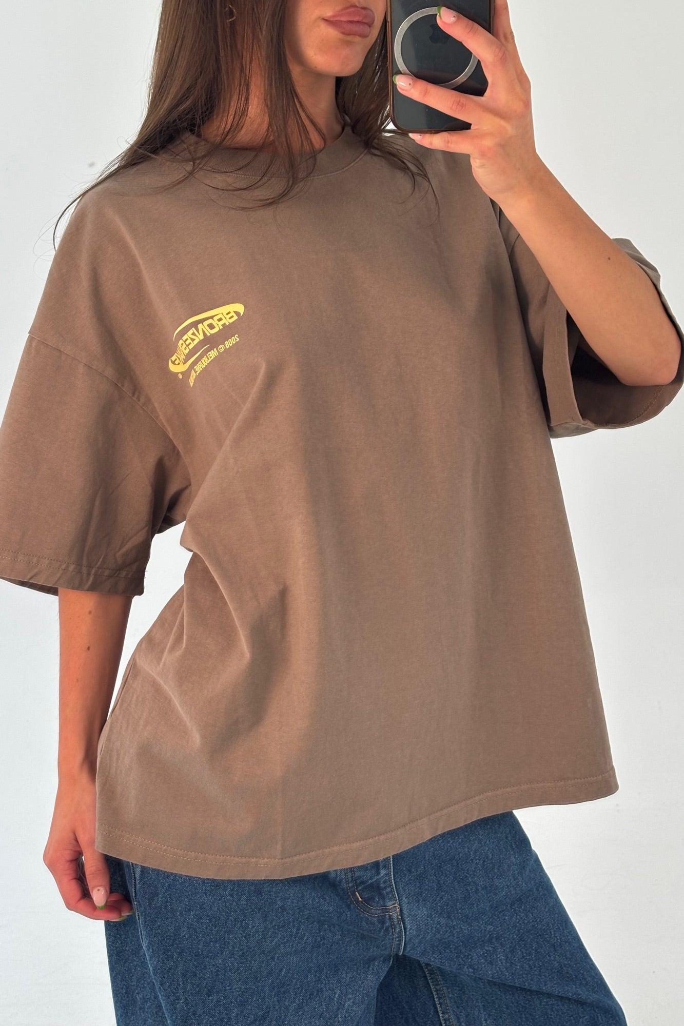 Unisex Bronze Snake Classic Tee Army