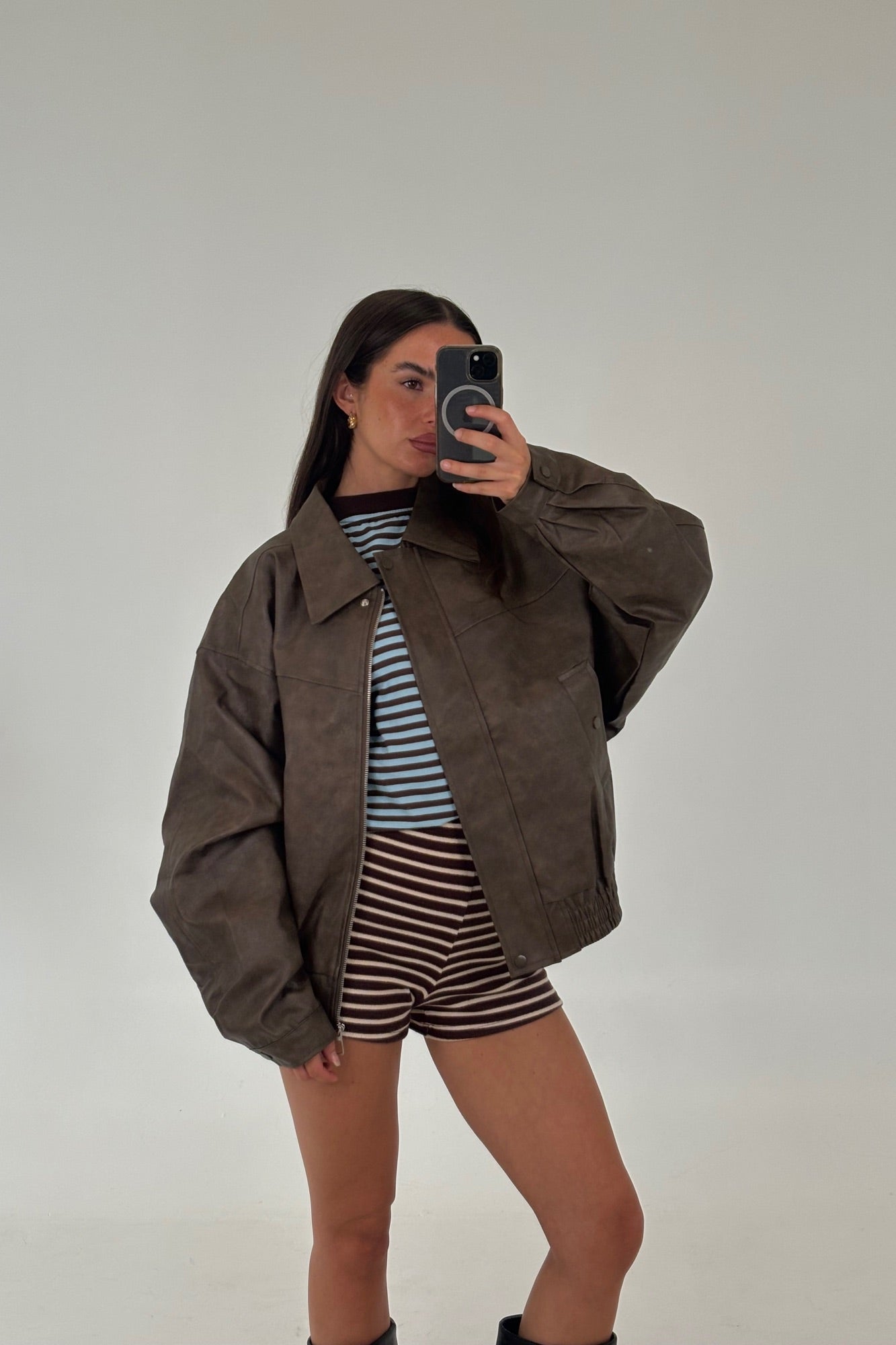 Barkley Bomber Jacket Chocolate