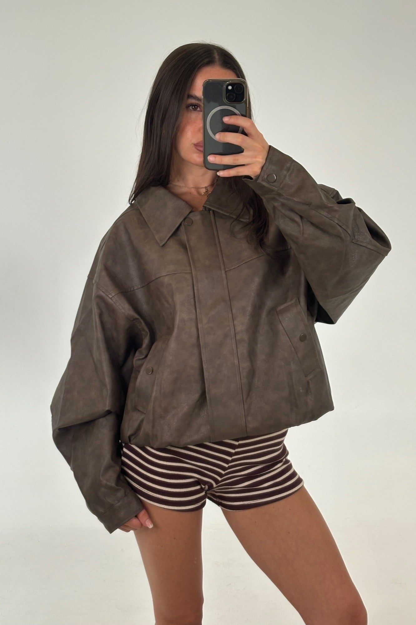 Barkley Bomber Jacket Chocolate