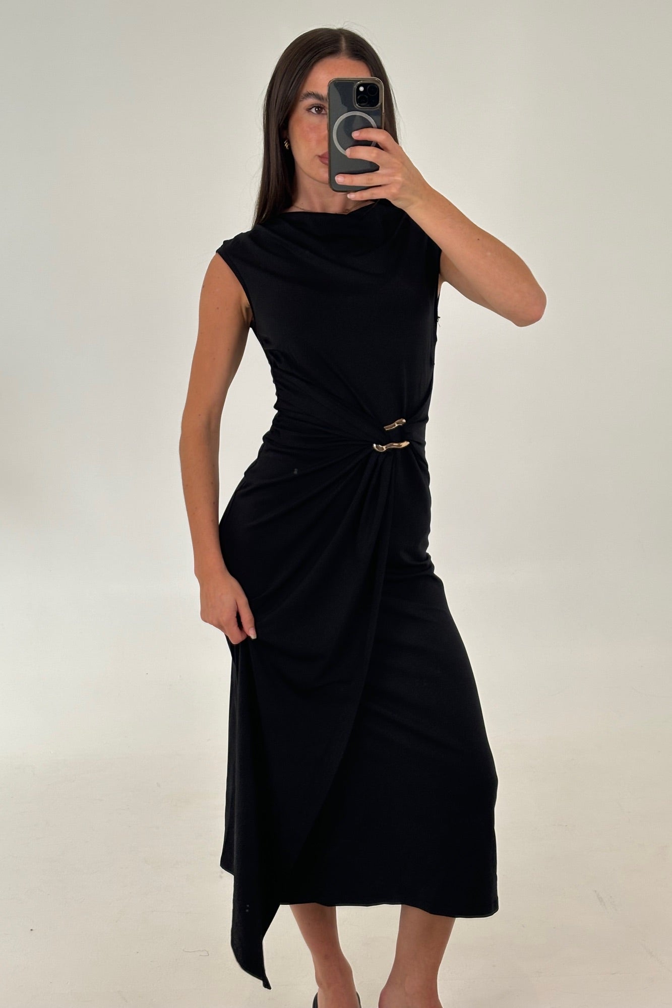 Jenna Maxi Dress Black