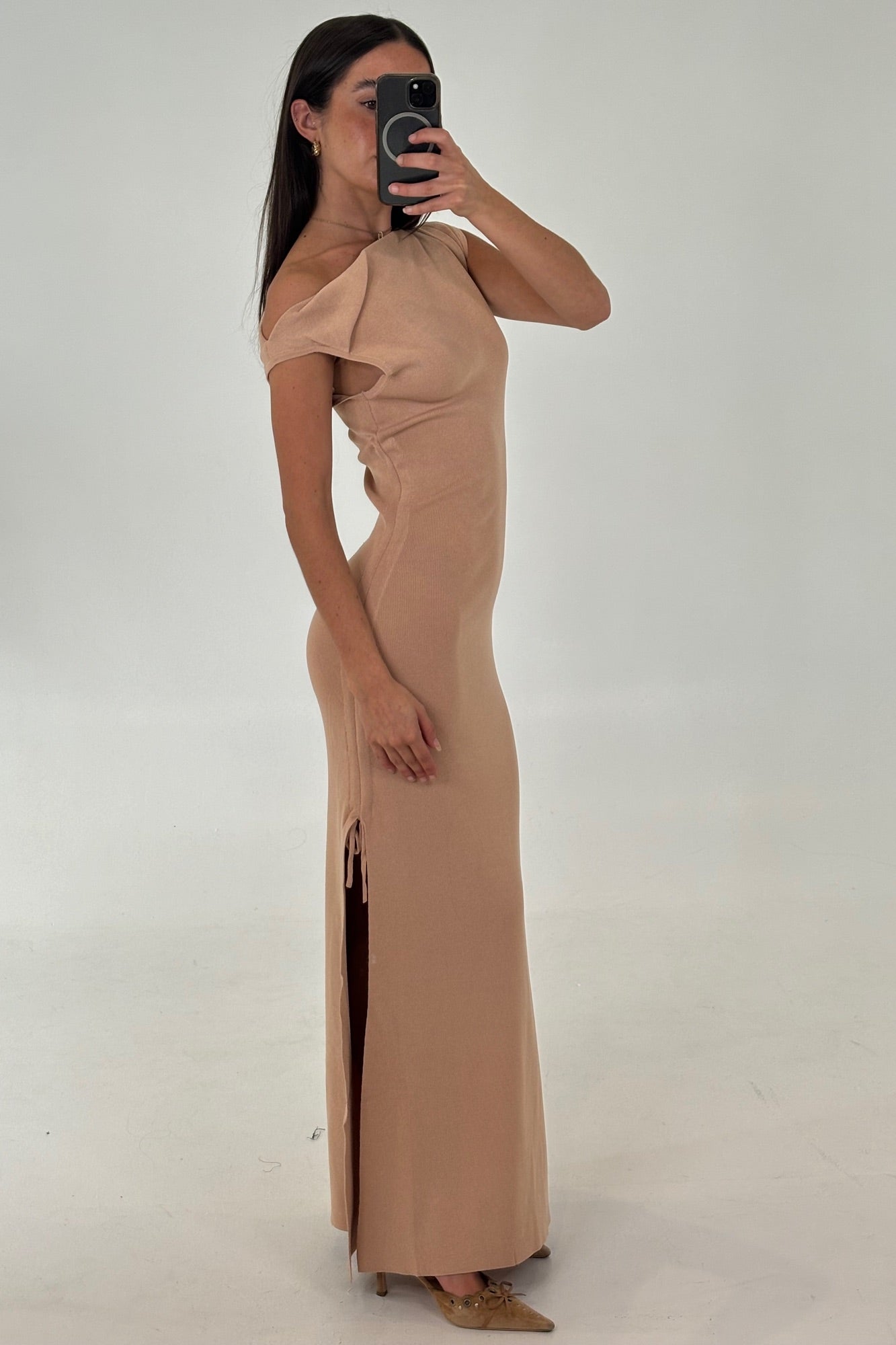 Carmen Maxi Dress Sand