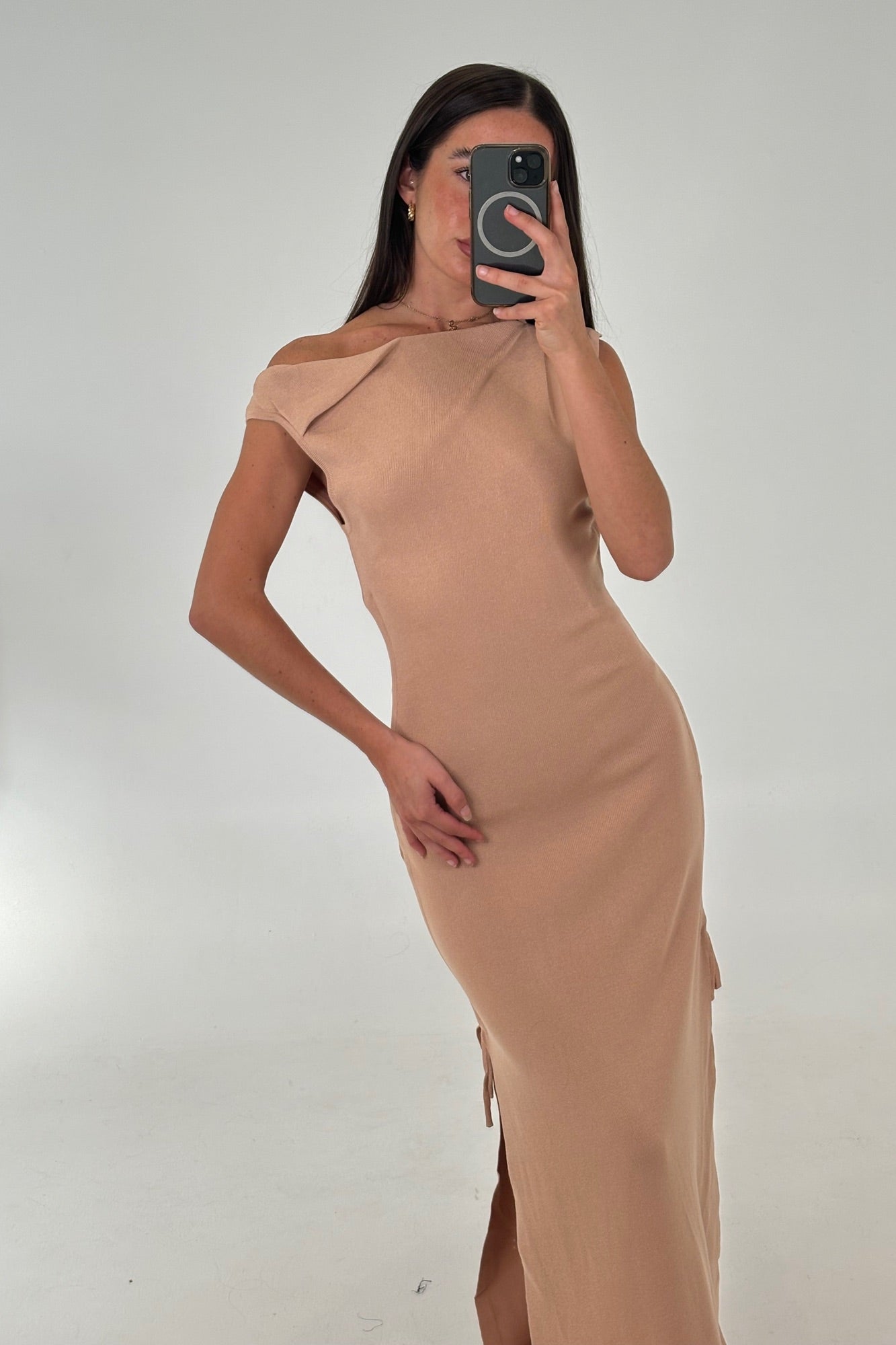 Carmen Maxi Dress Sand
