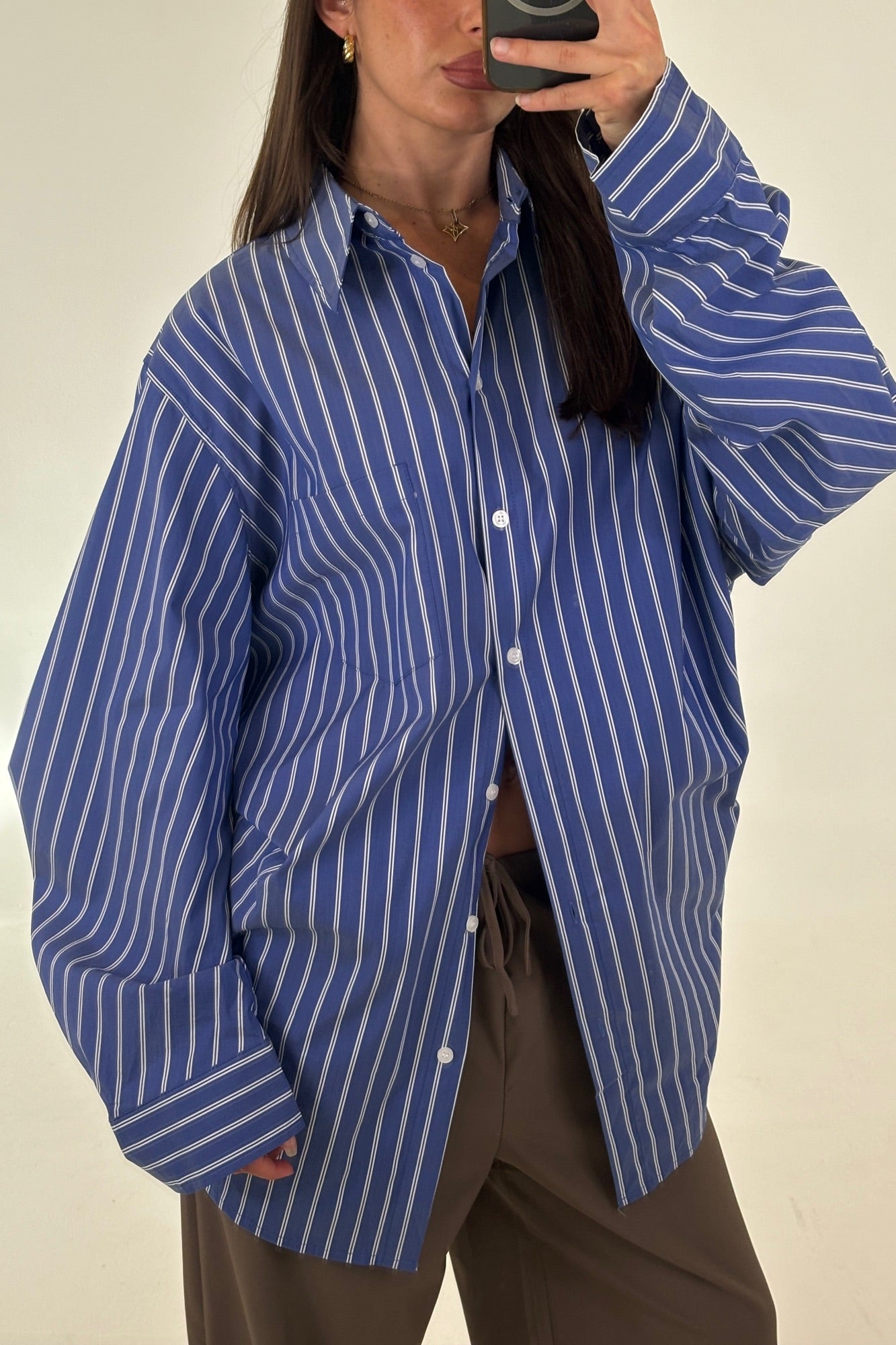 Sia Shirt Dark Blue