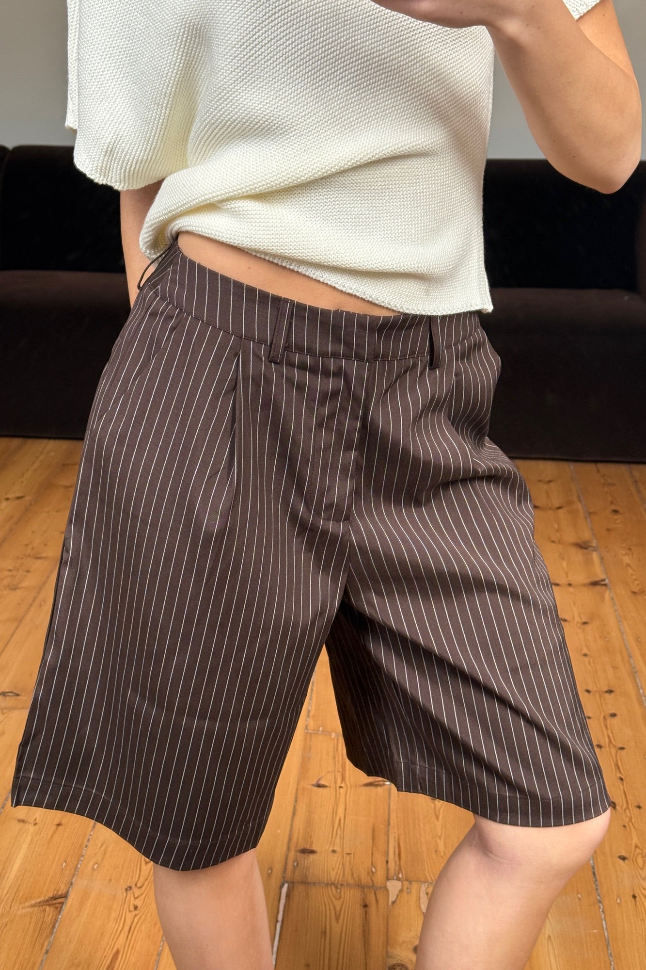 Aliya Long Short Brown
