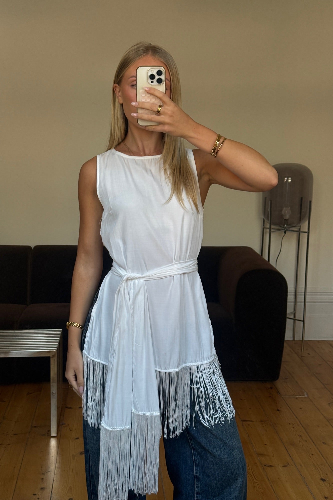 Odessa Tunic White
