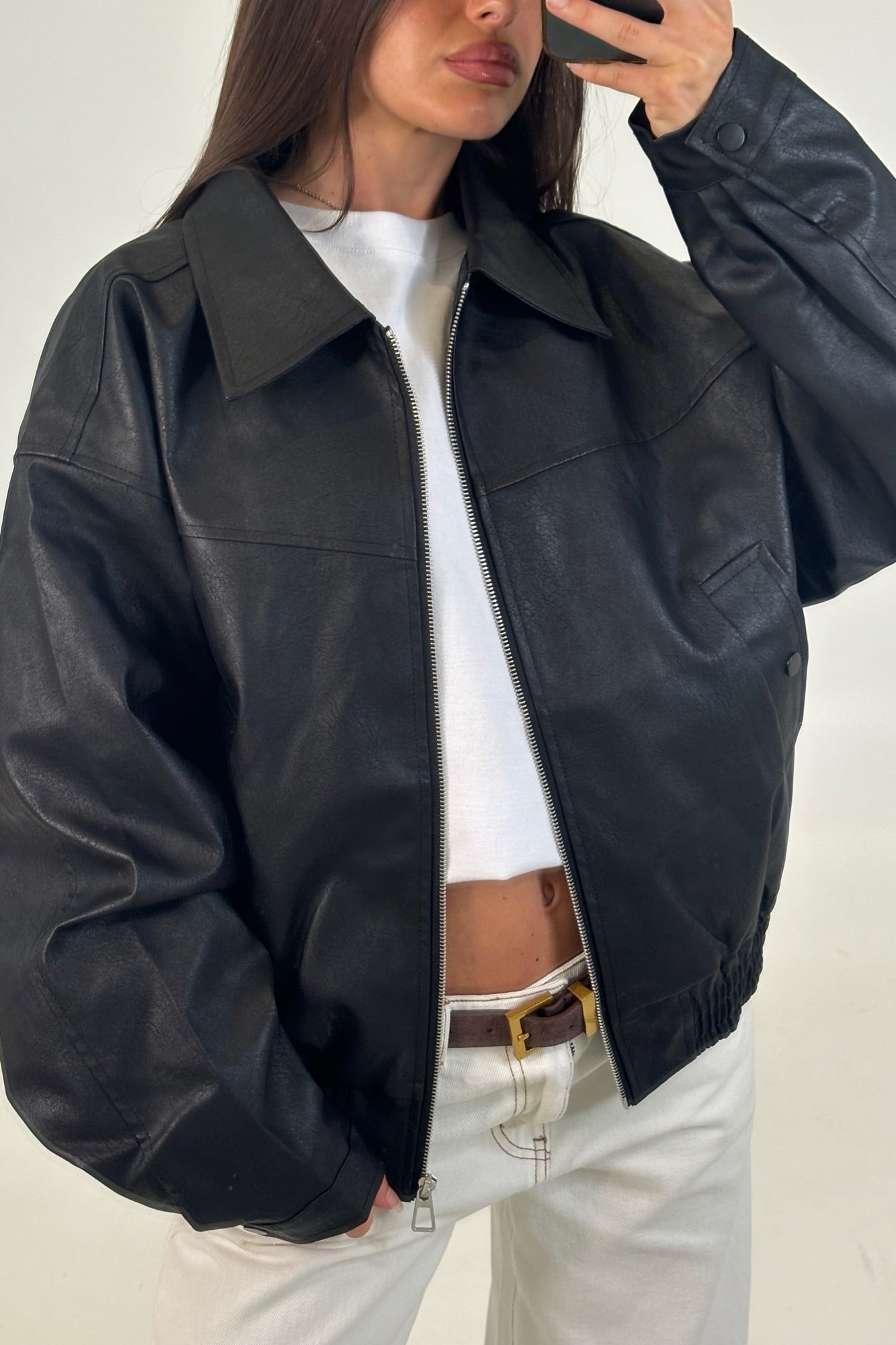 Calista Bomber Jacket Black