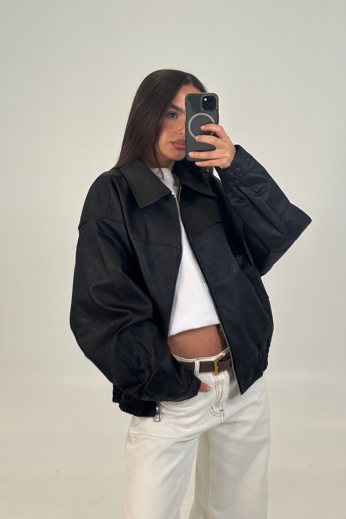 Calista Bomber Jacket Black
