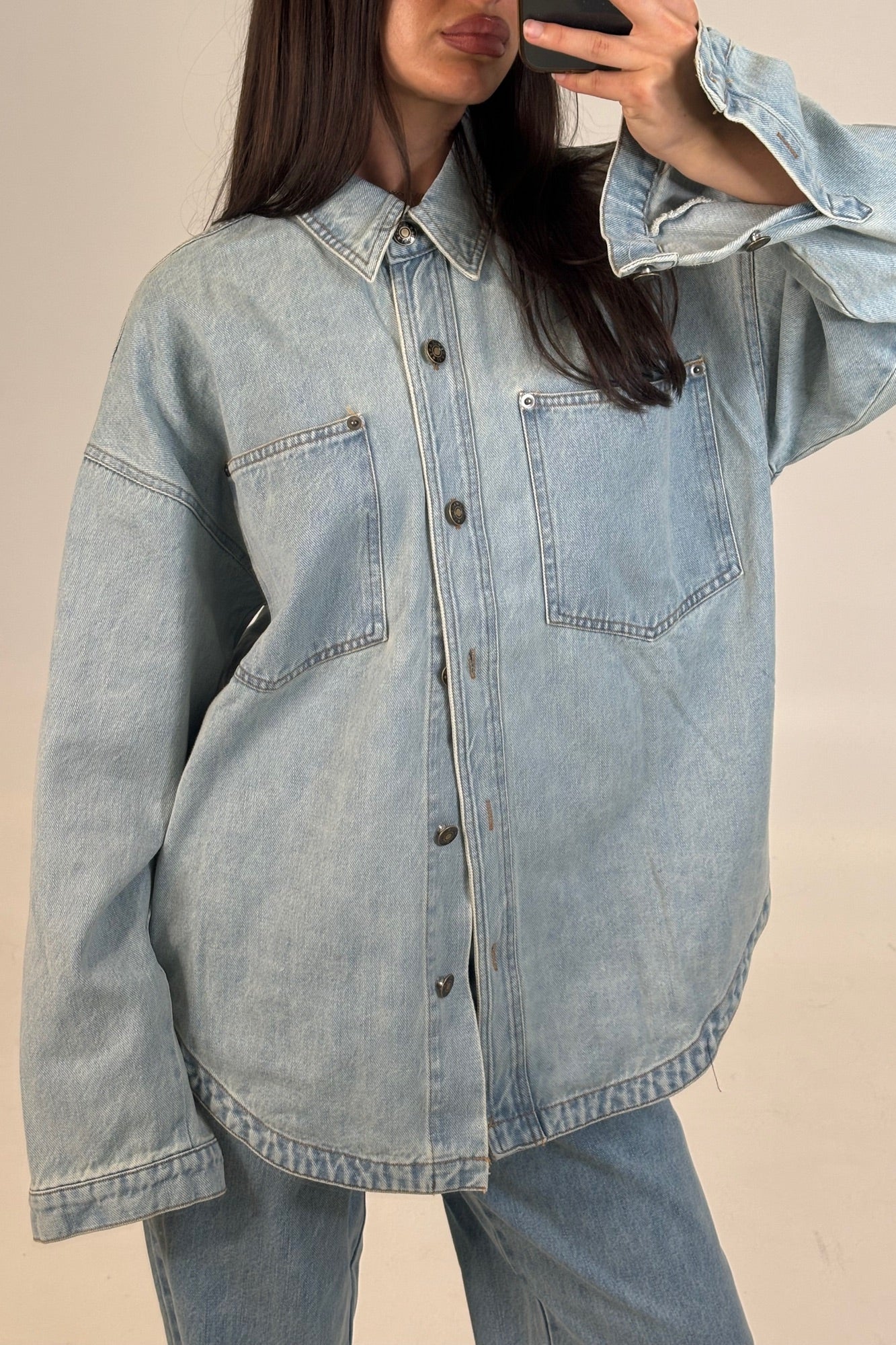 Marcy Shacket Vintage Blue