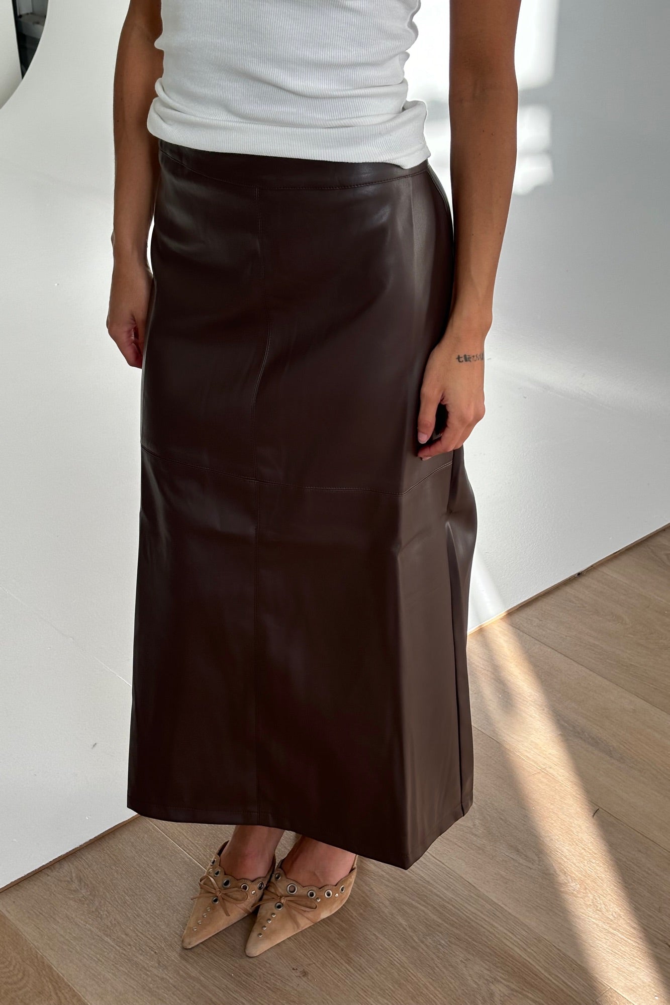 Lynda Skirt Chocolate