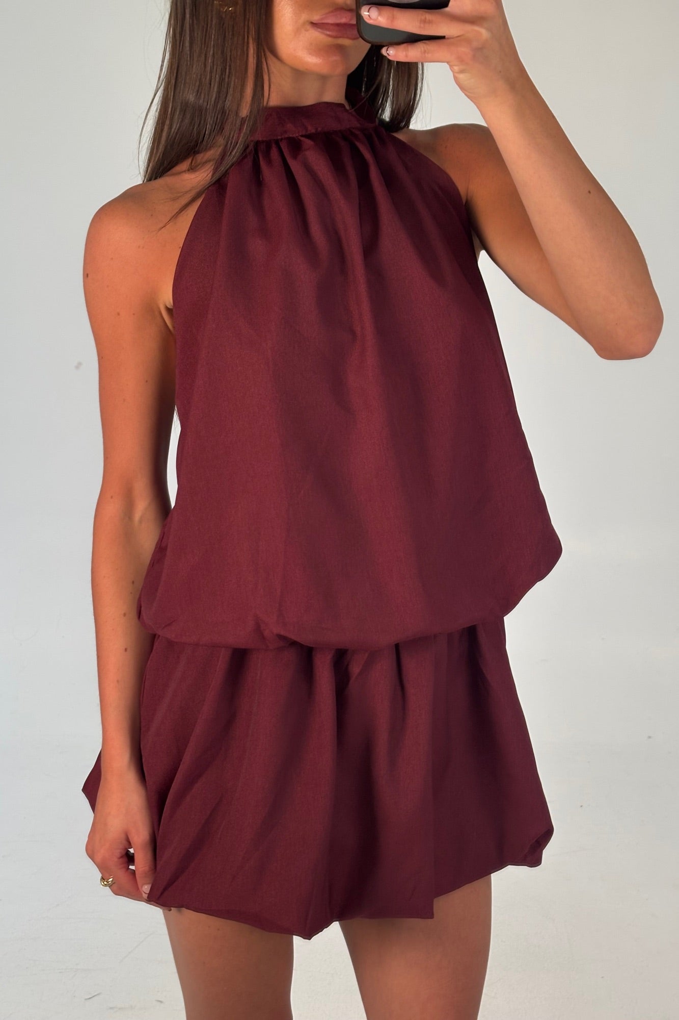 Paris Mini Dress Berry