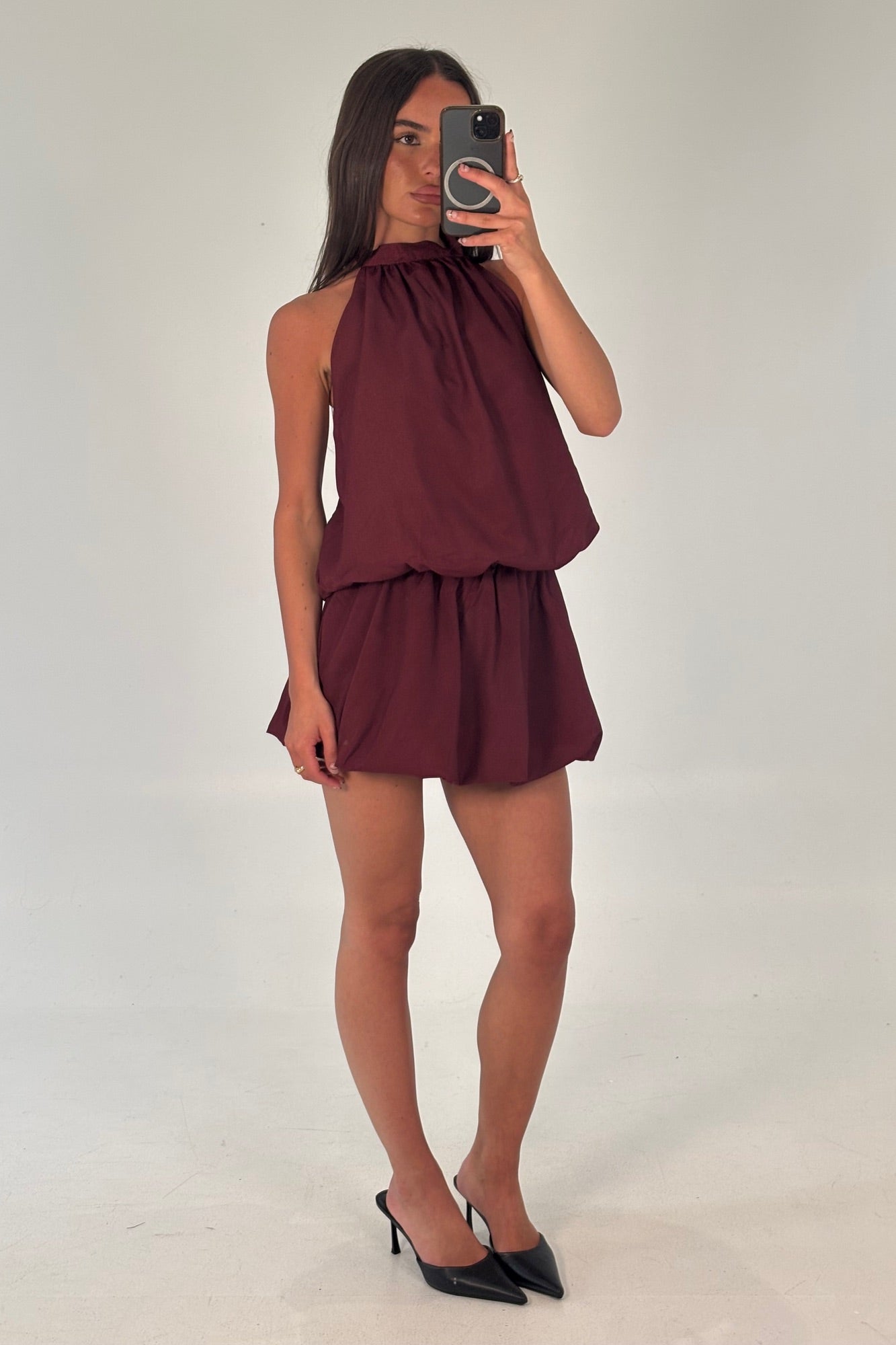 Paris Mini Dress Berry