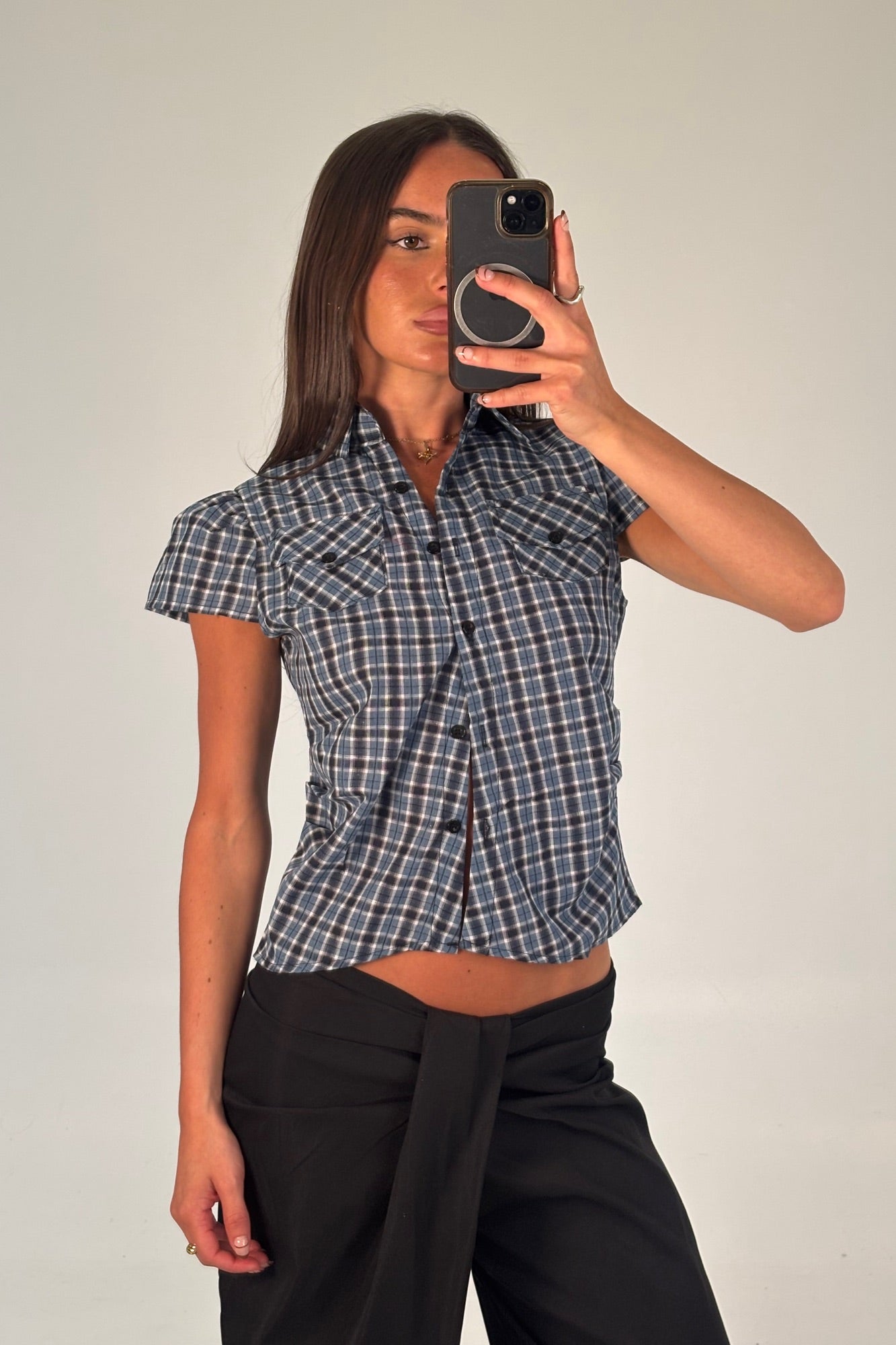 Zane Short Sleeve Shirt Blue