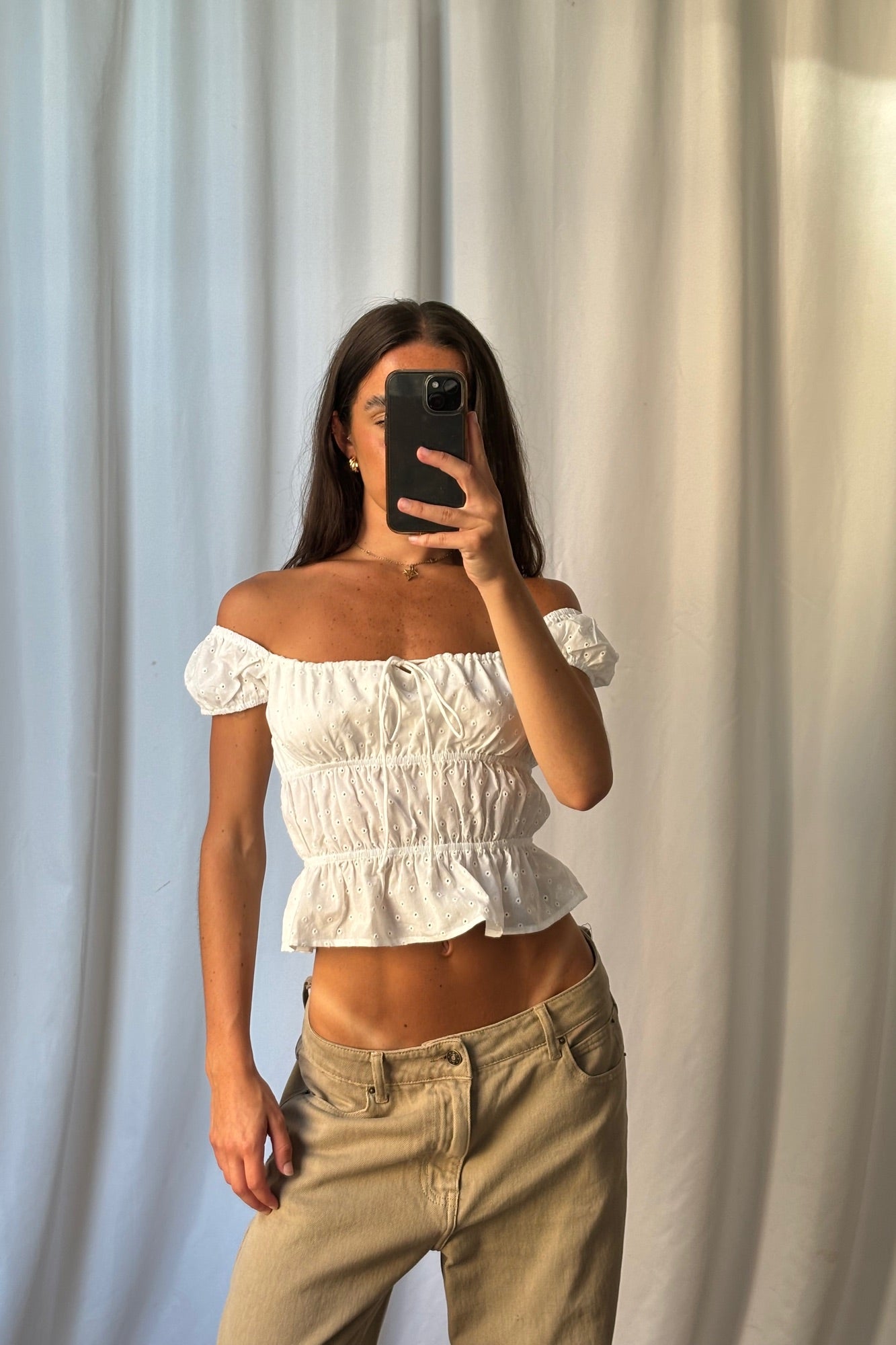 Sonny Crop White