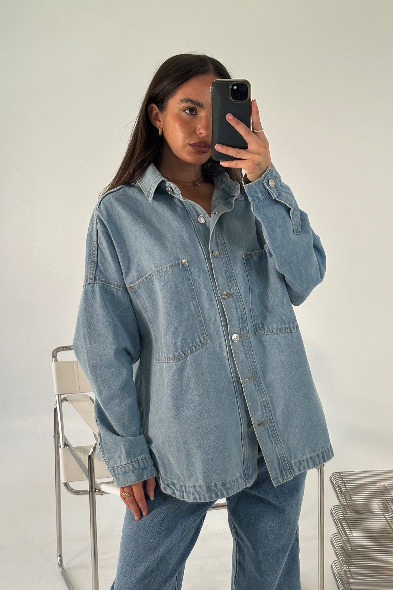 Liberty Denim Shirt Light Blue