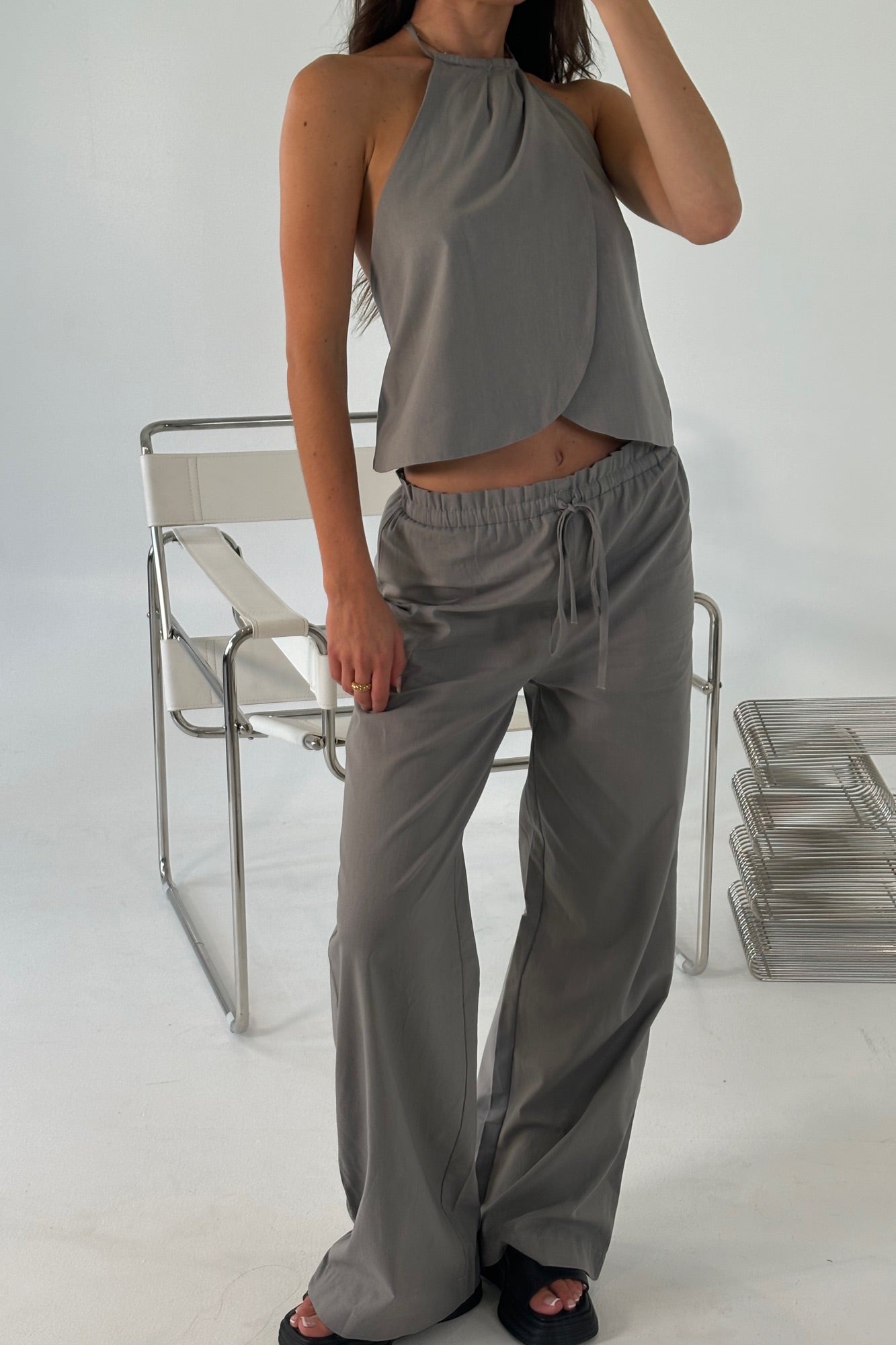 Winnie Set Charcoal - FINAL SALE