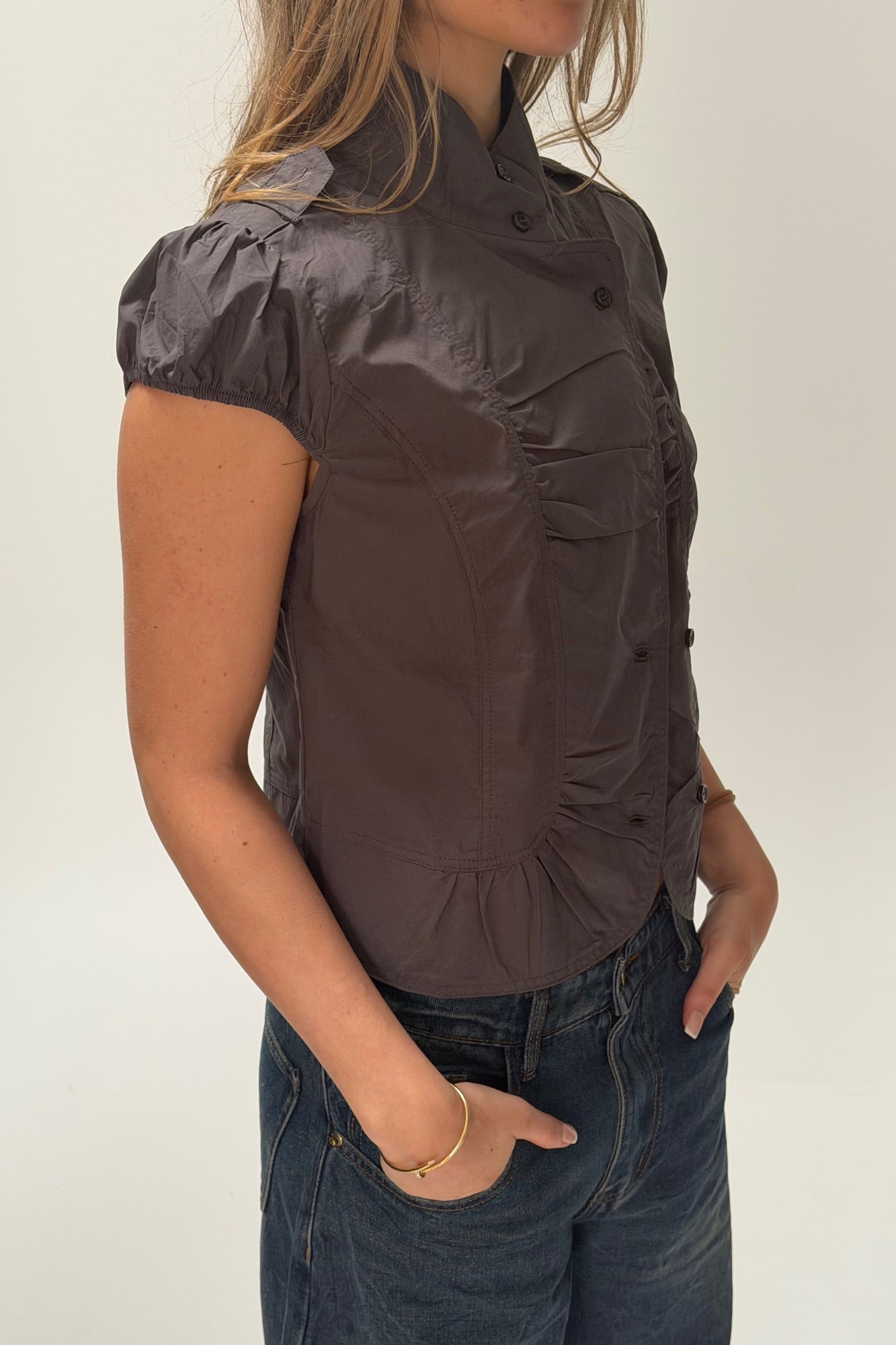 Yianni Short Sleeve Shirt Slate