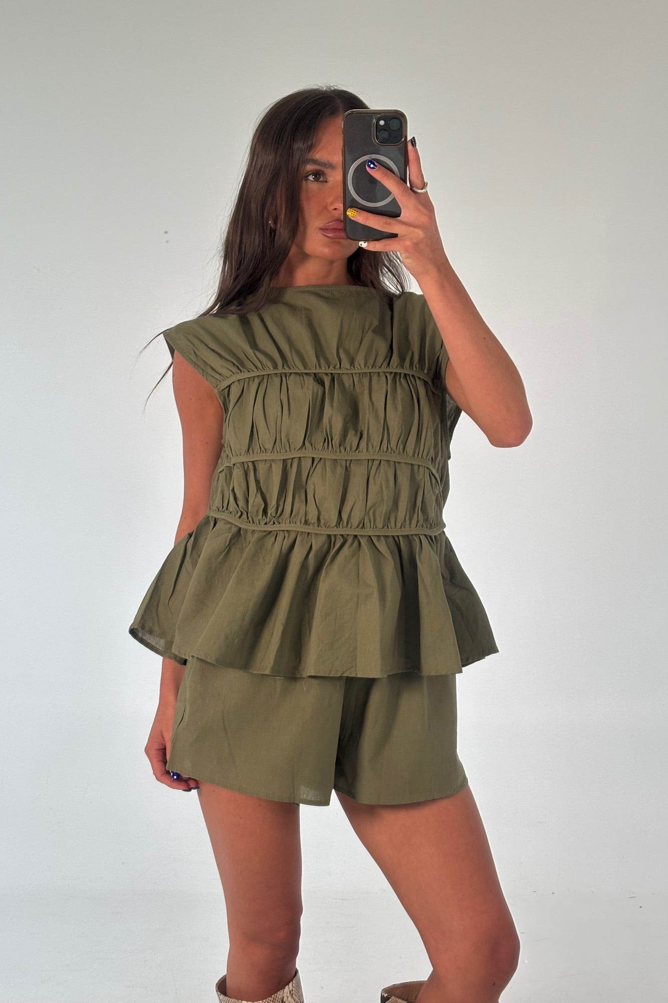 Tilly Set Khaki