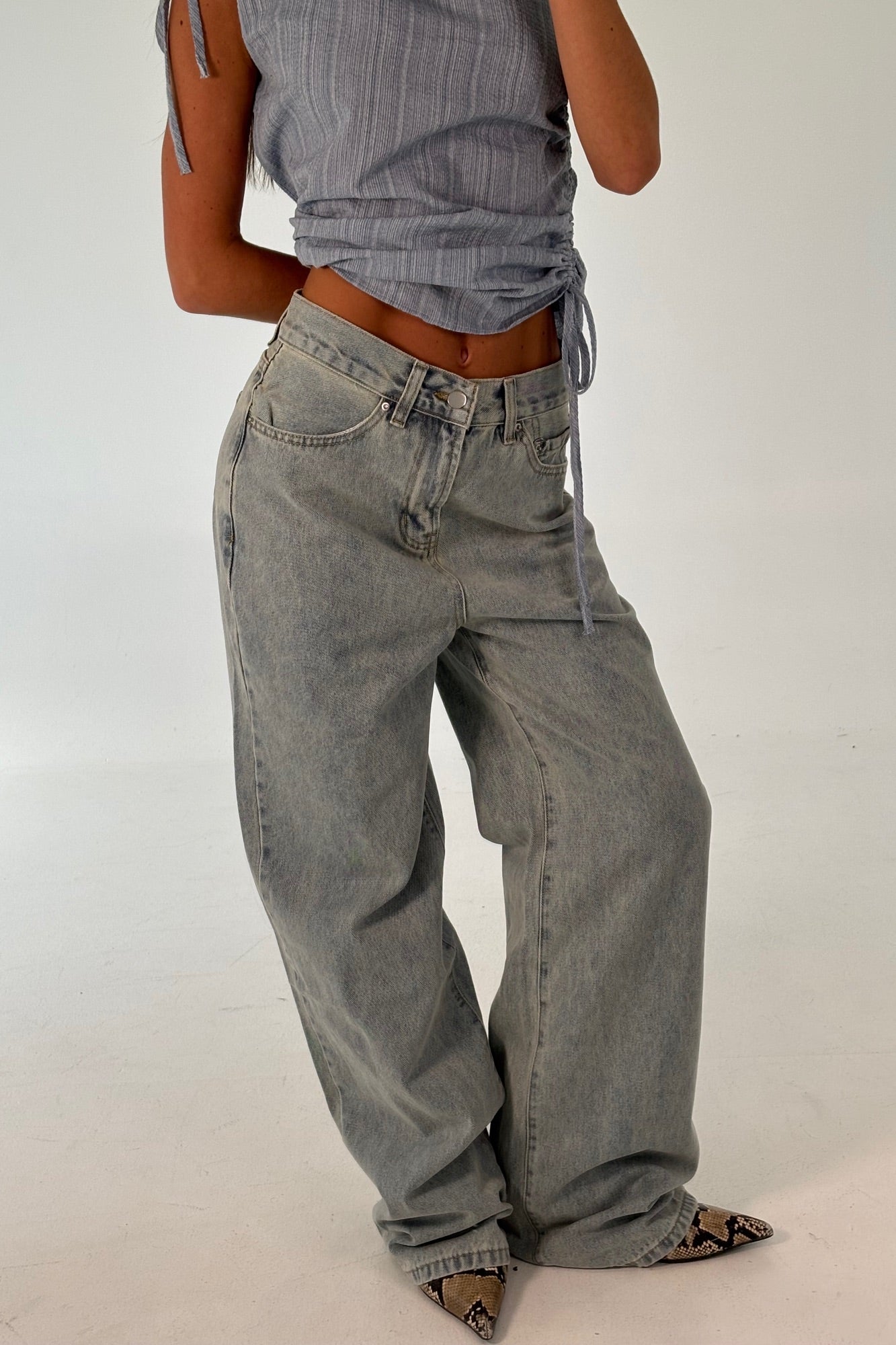 Albie Jean Vintage Blue