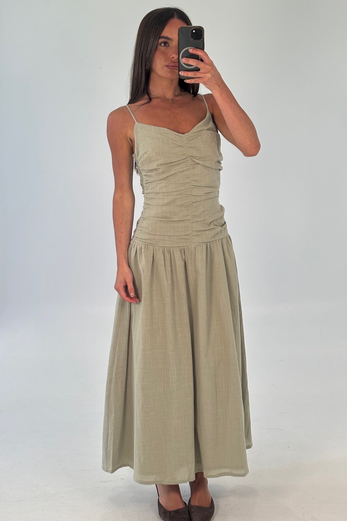 Amity Midi Dress Sage