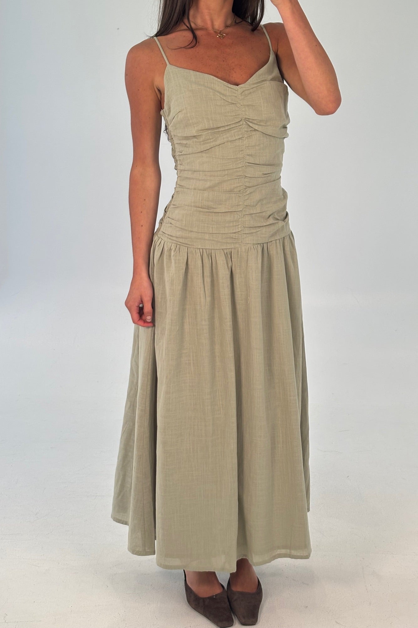 Amity Midi Dress Sage