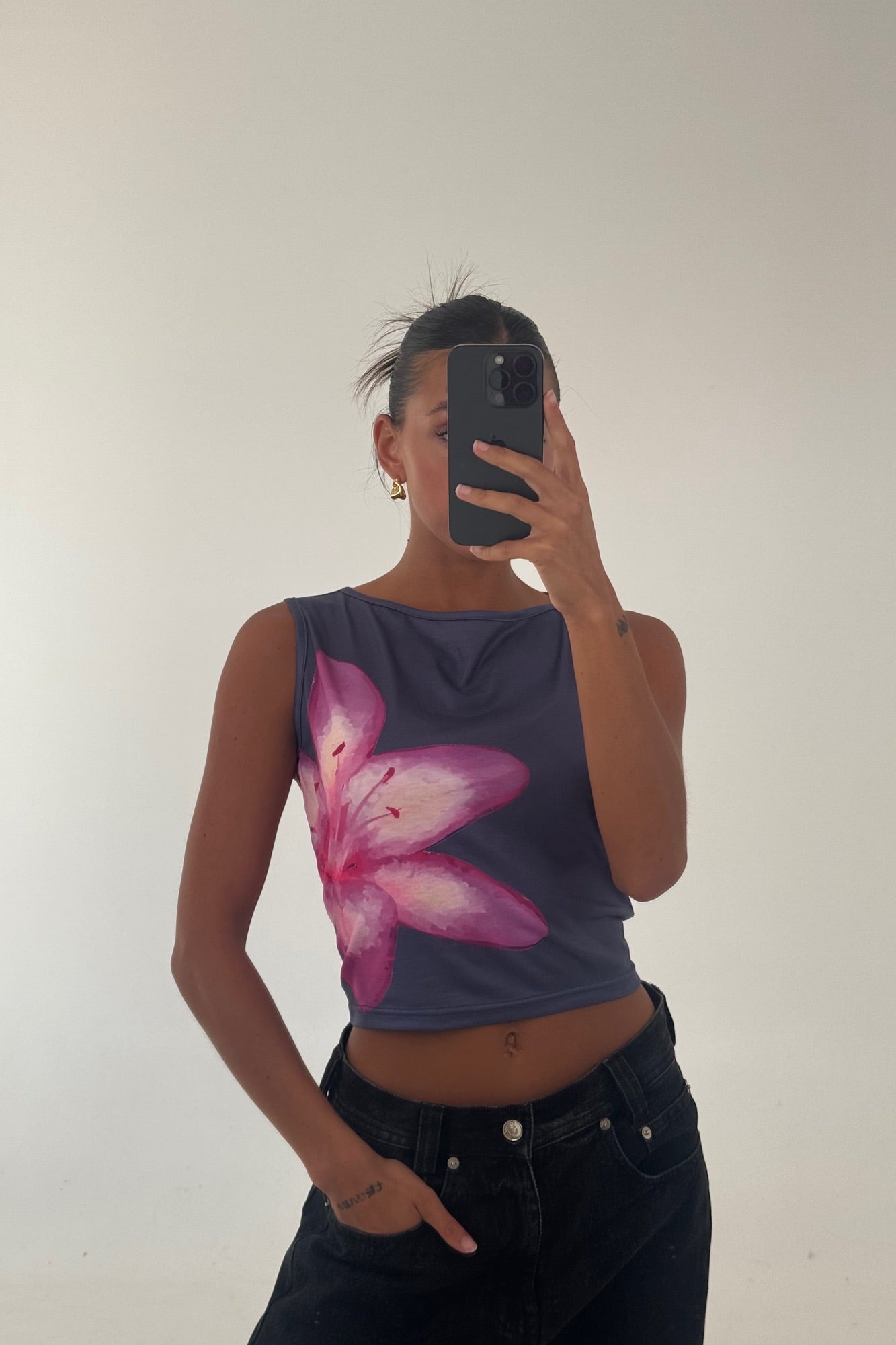 Lorelai Blossom Tank Slate