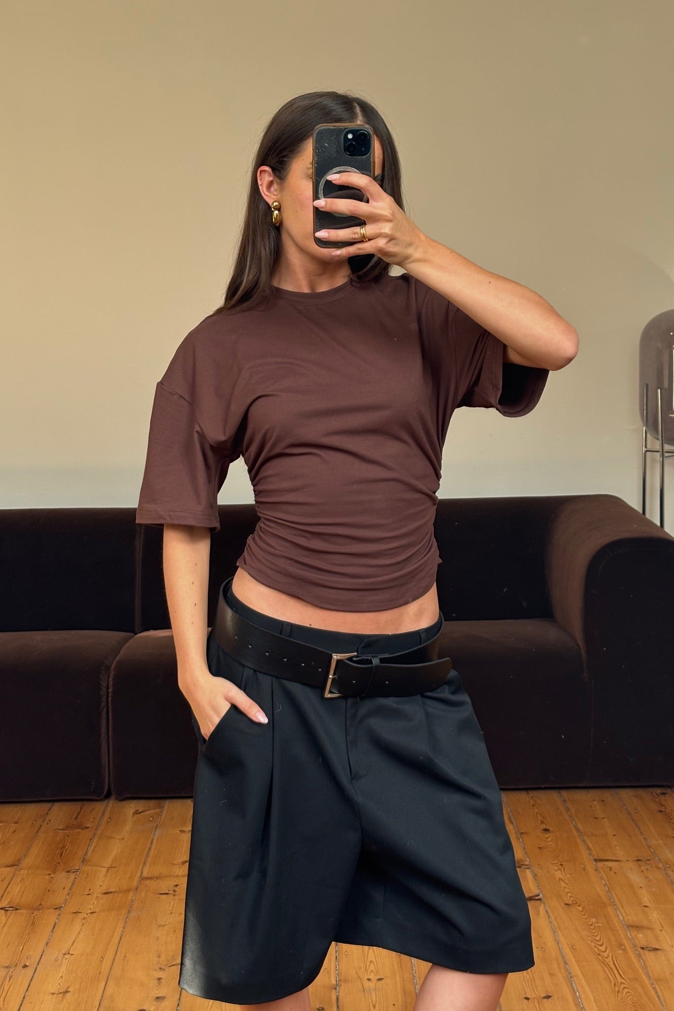 Tara Tee Dark Choc
