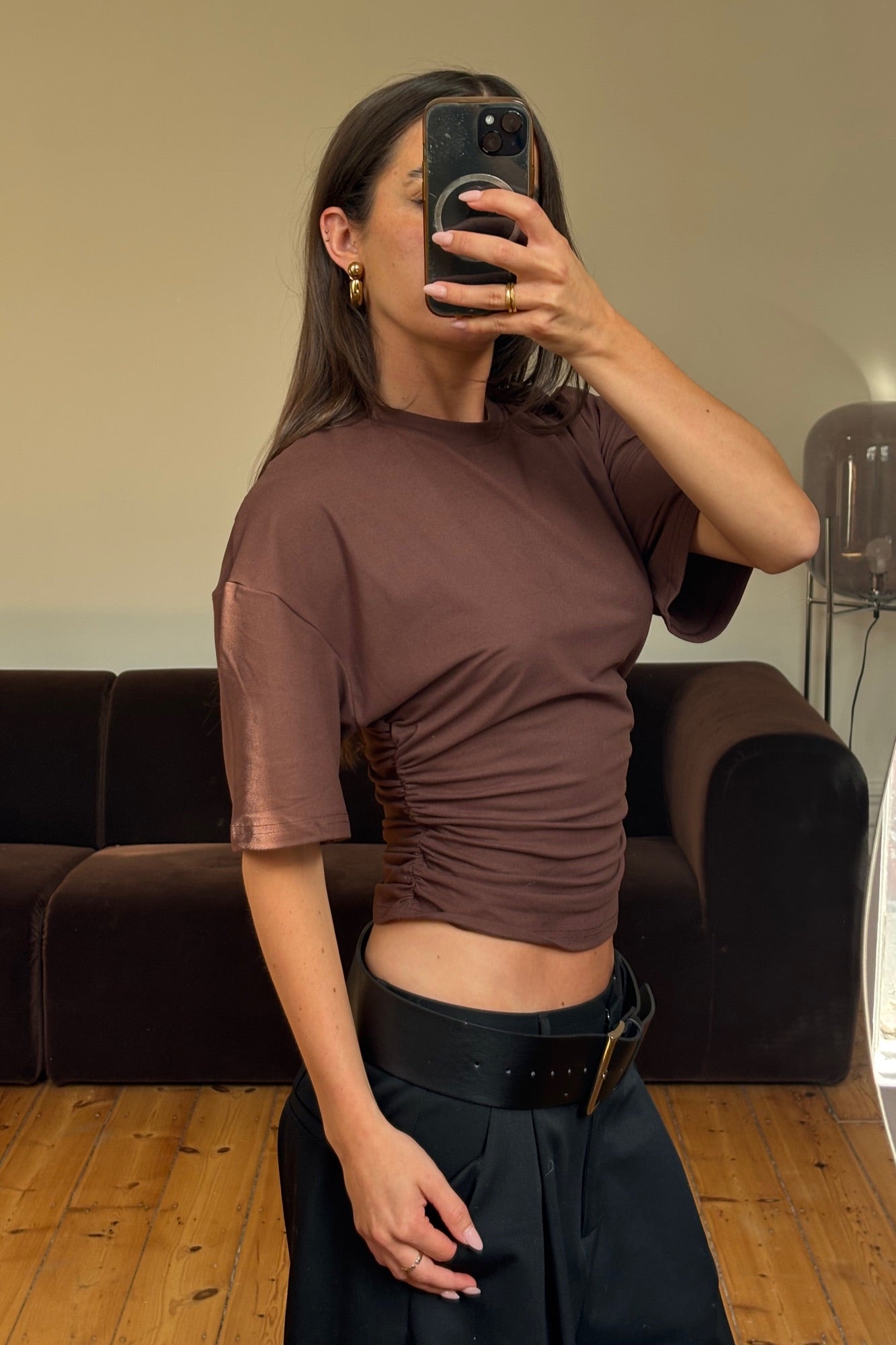 Tara Tee Dark Choc