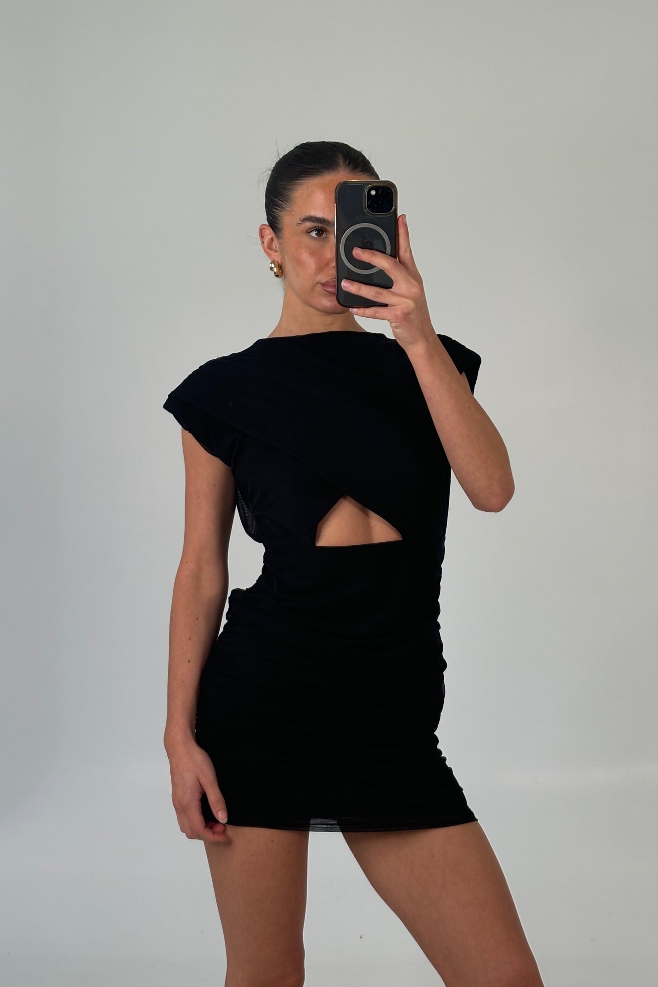 Stormi Mini Dress Black