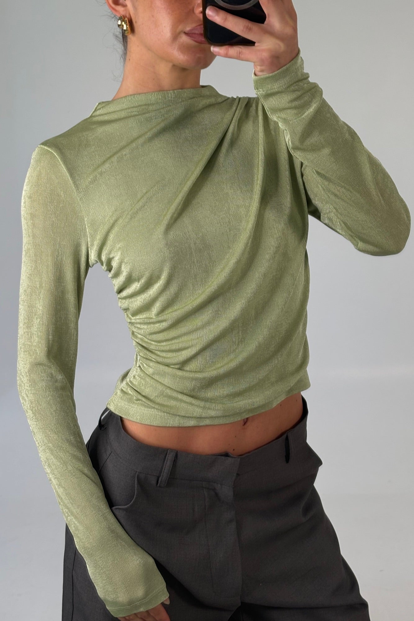 Jelani Long Sleeve Moss