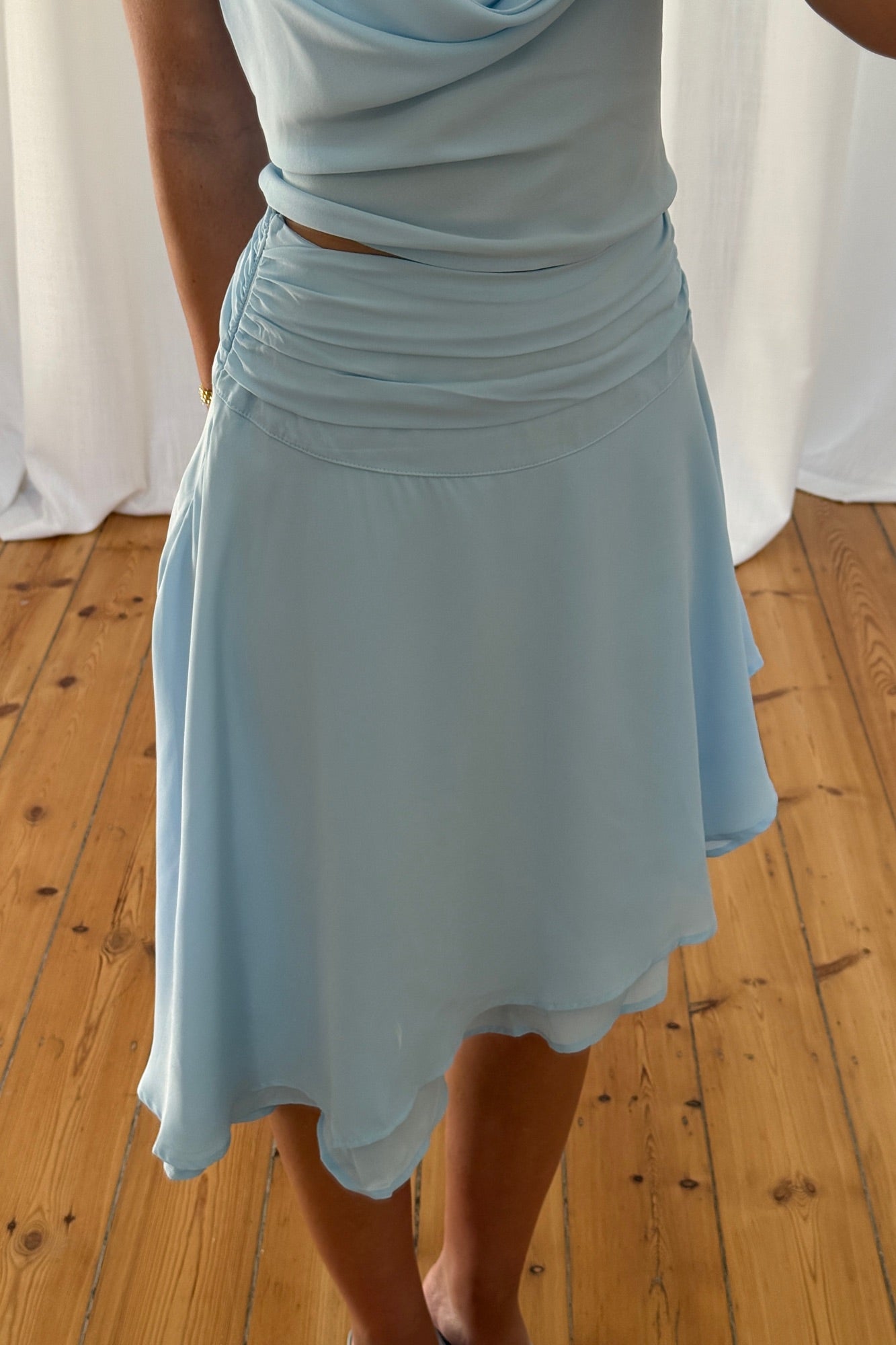 India Skirt Sky