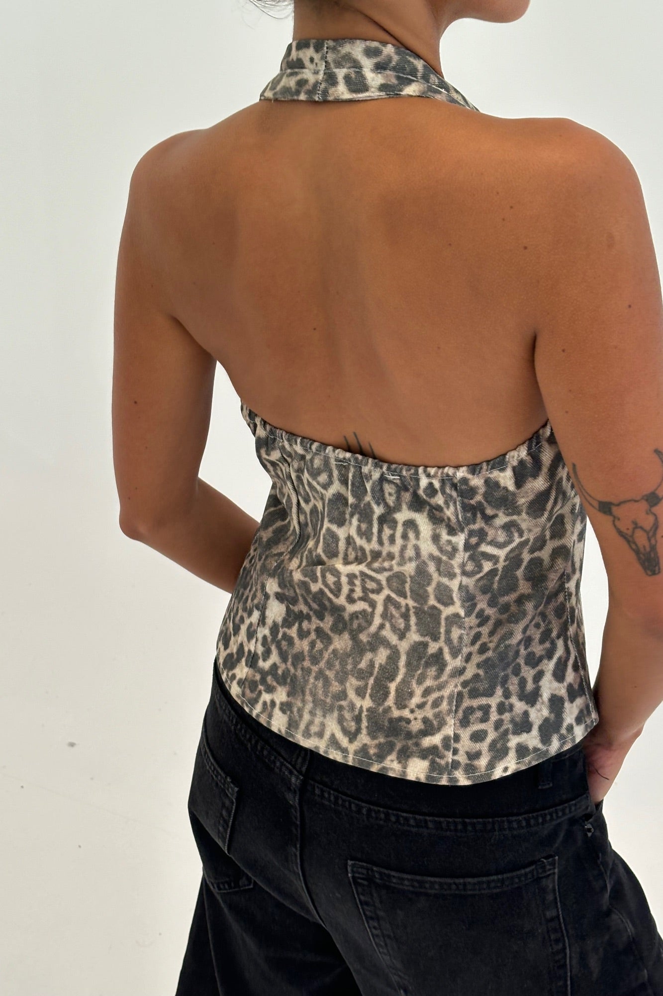 Juliette Top Leopard - FINAL SALE