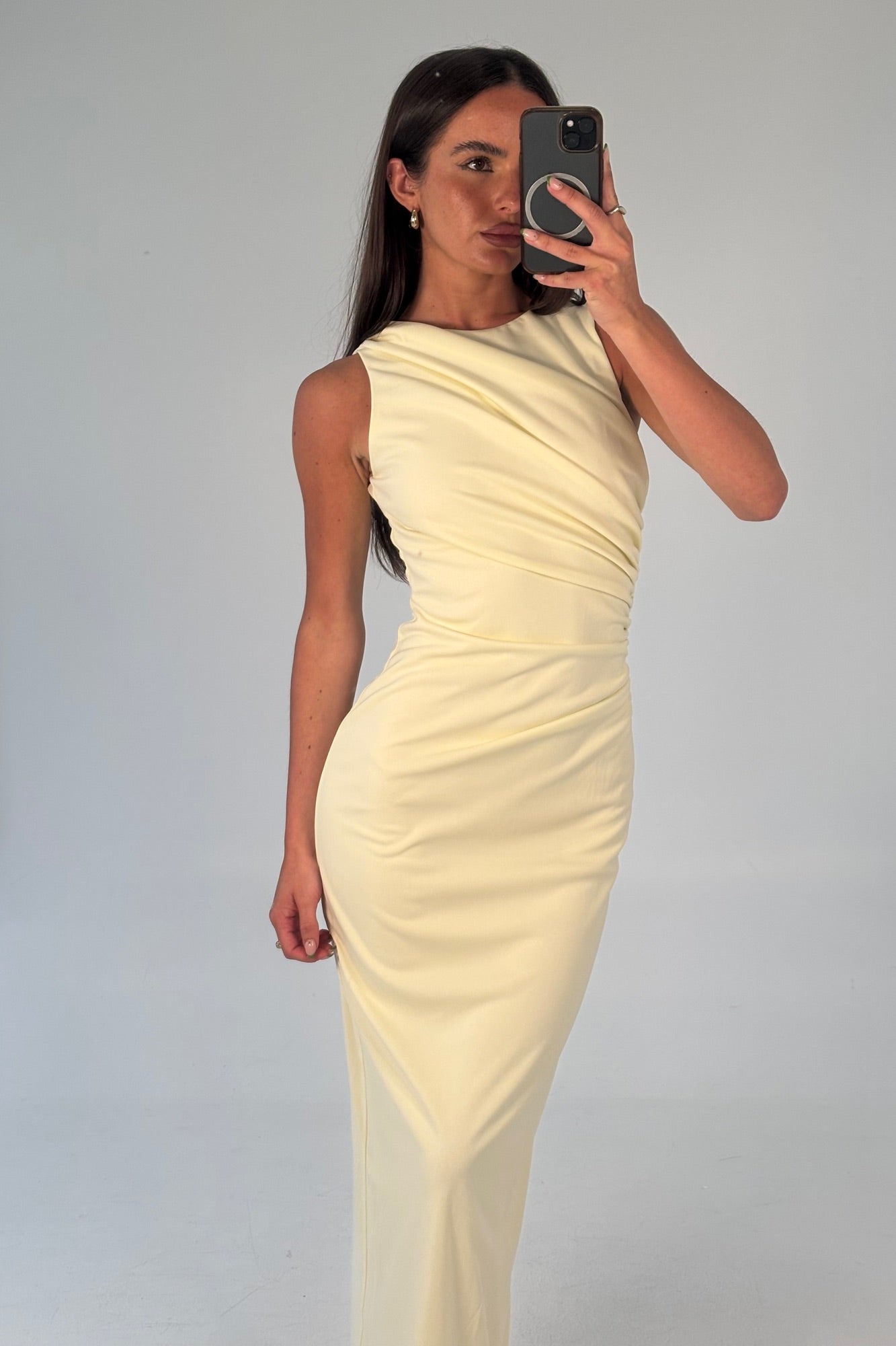 Daphne Midi Dress Butter