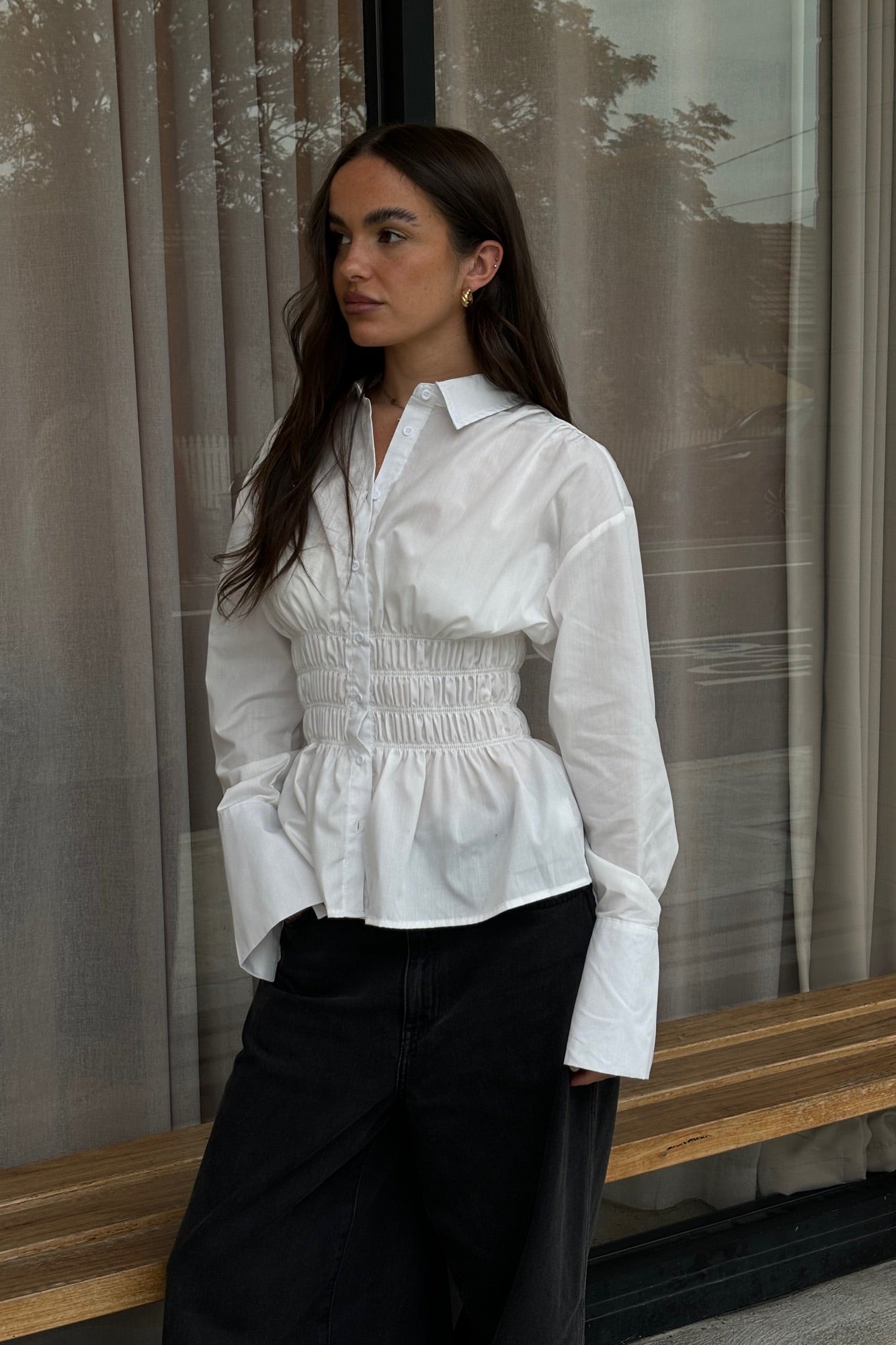 Nadine Shirt White