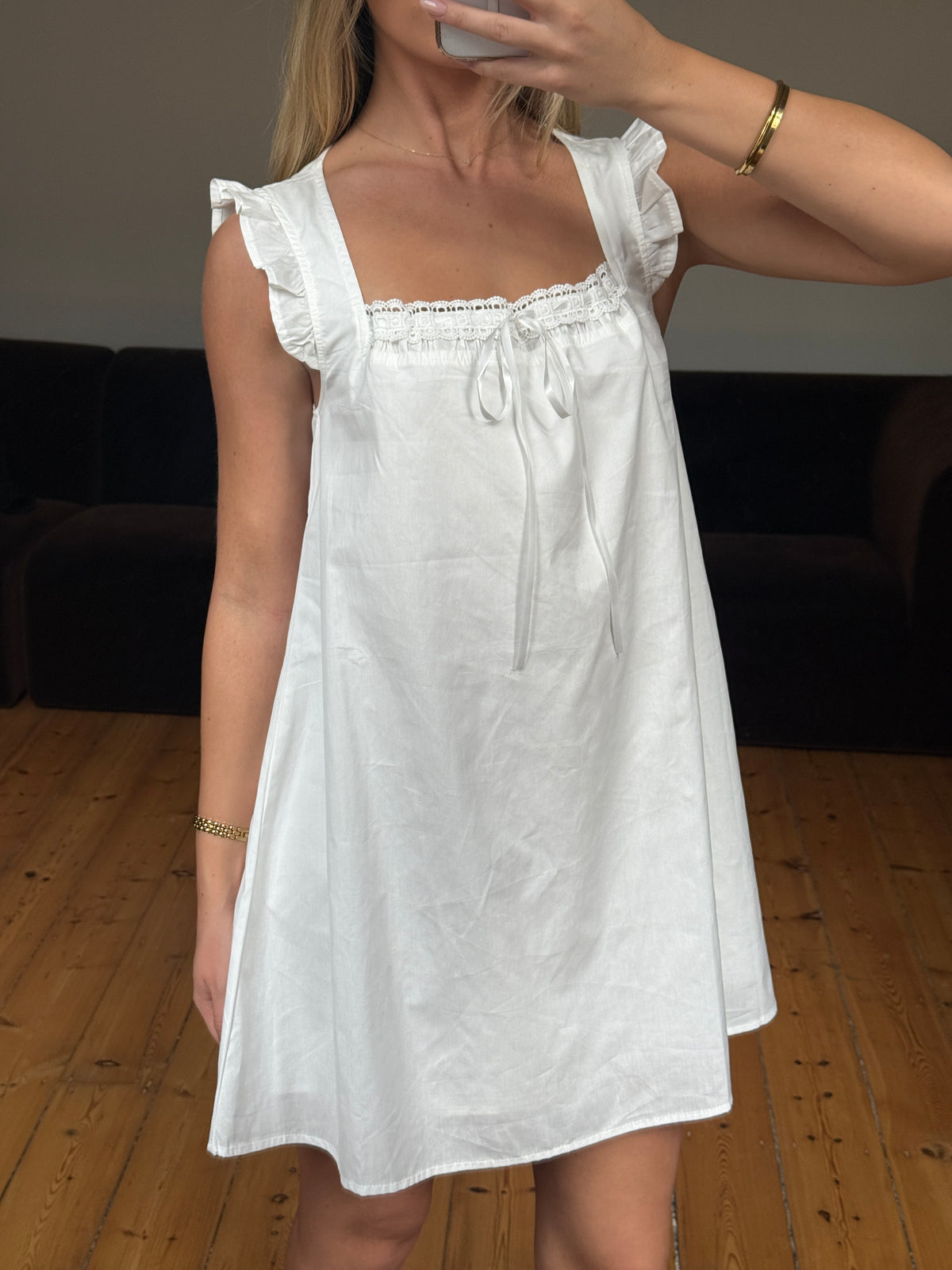 Cadia Mini Dress White