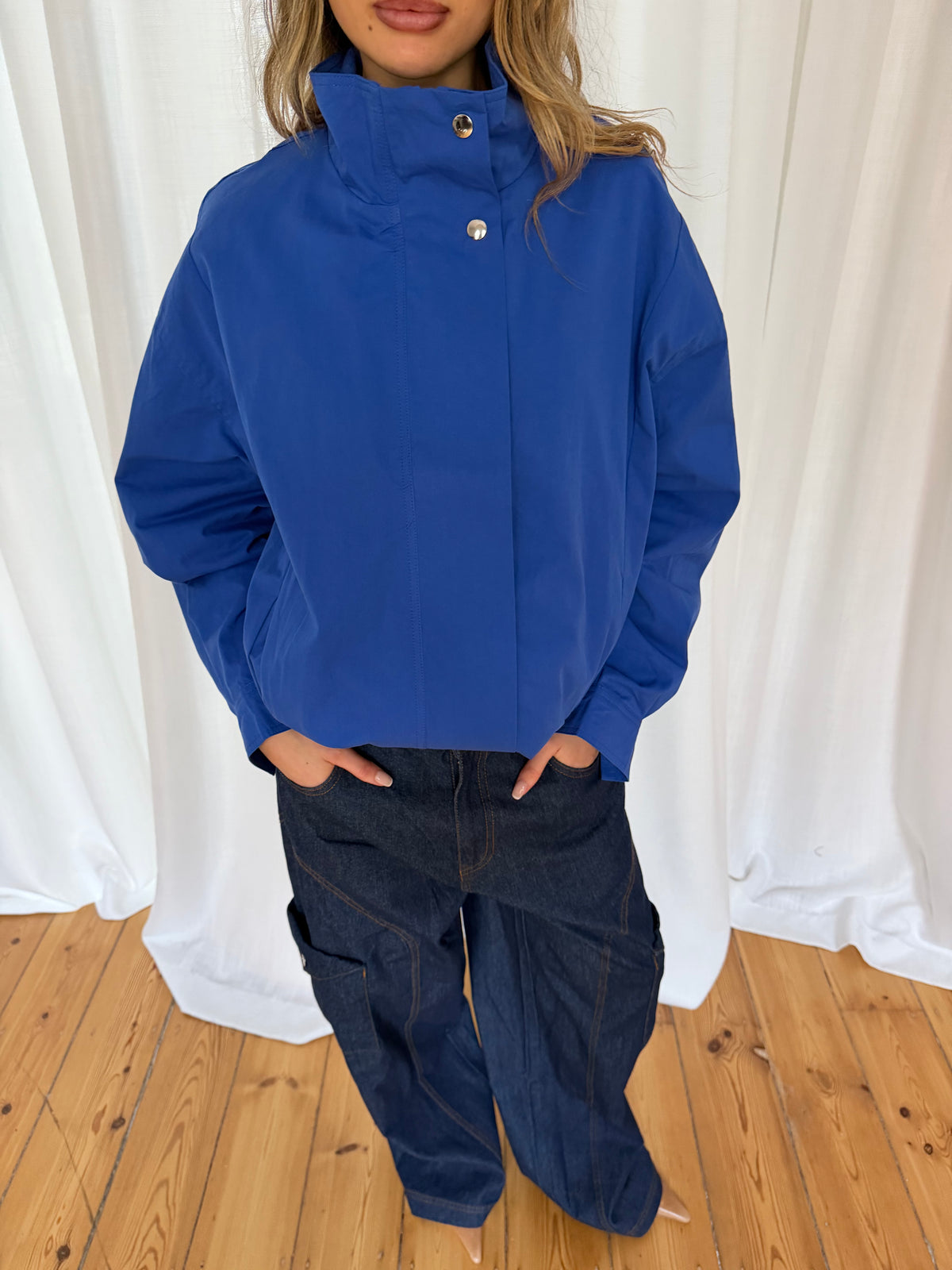 Graya Jacket Cobalt
