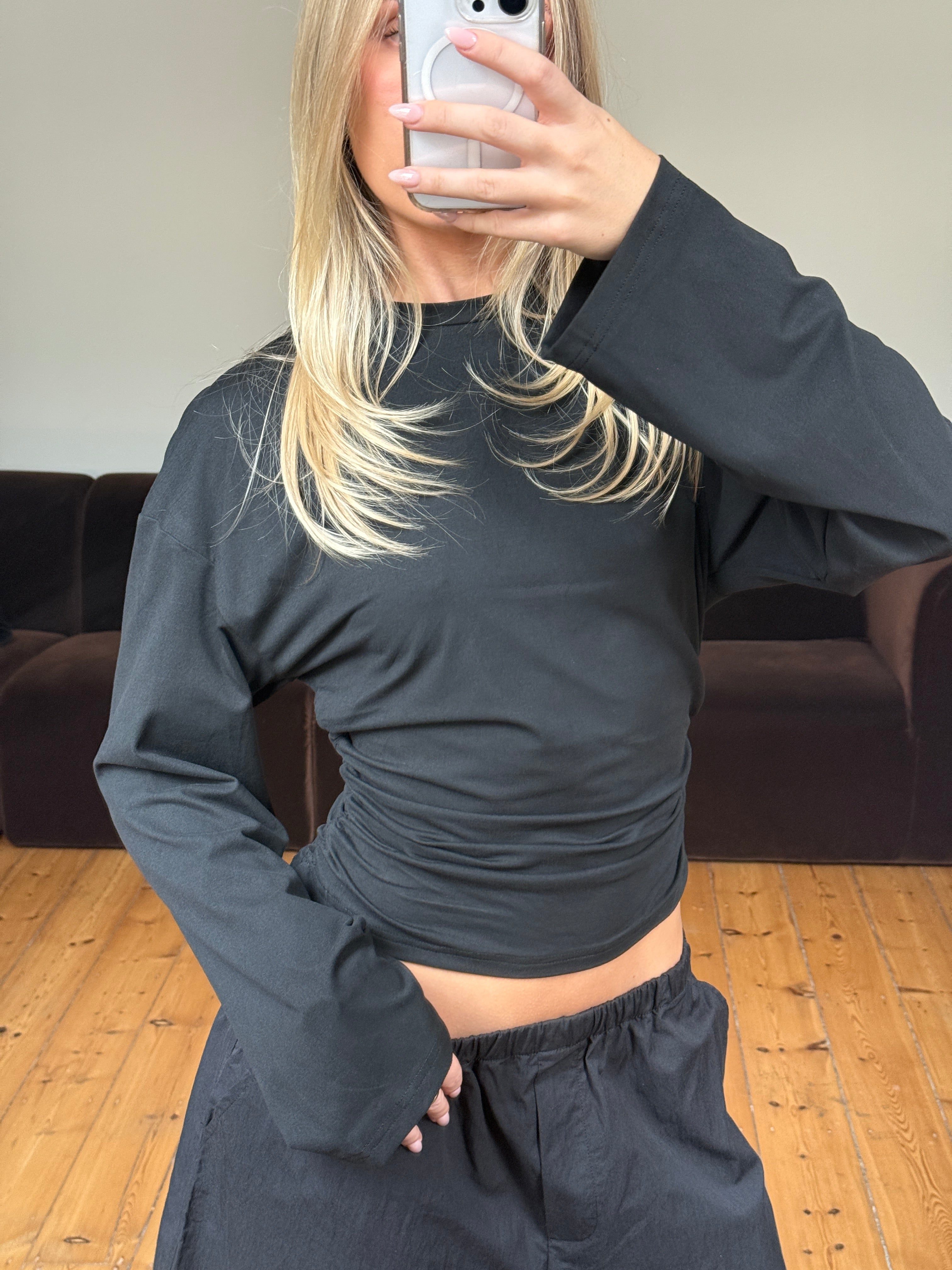 Rishelle Long Sleeve Black